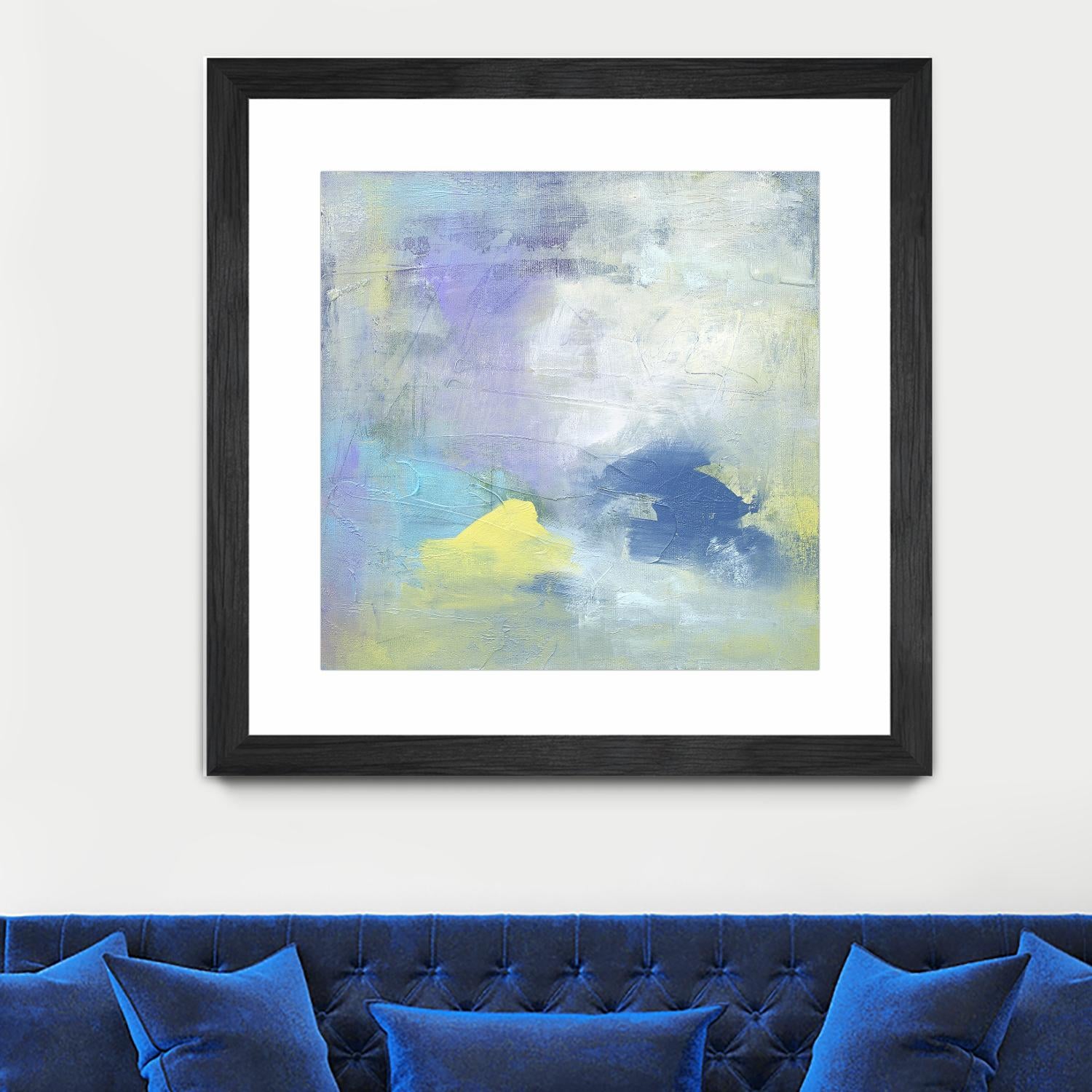 Zest & Jam I by Julia Contacessi on GIANT ART - blue abstract