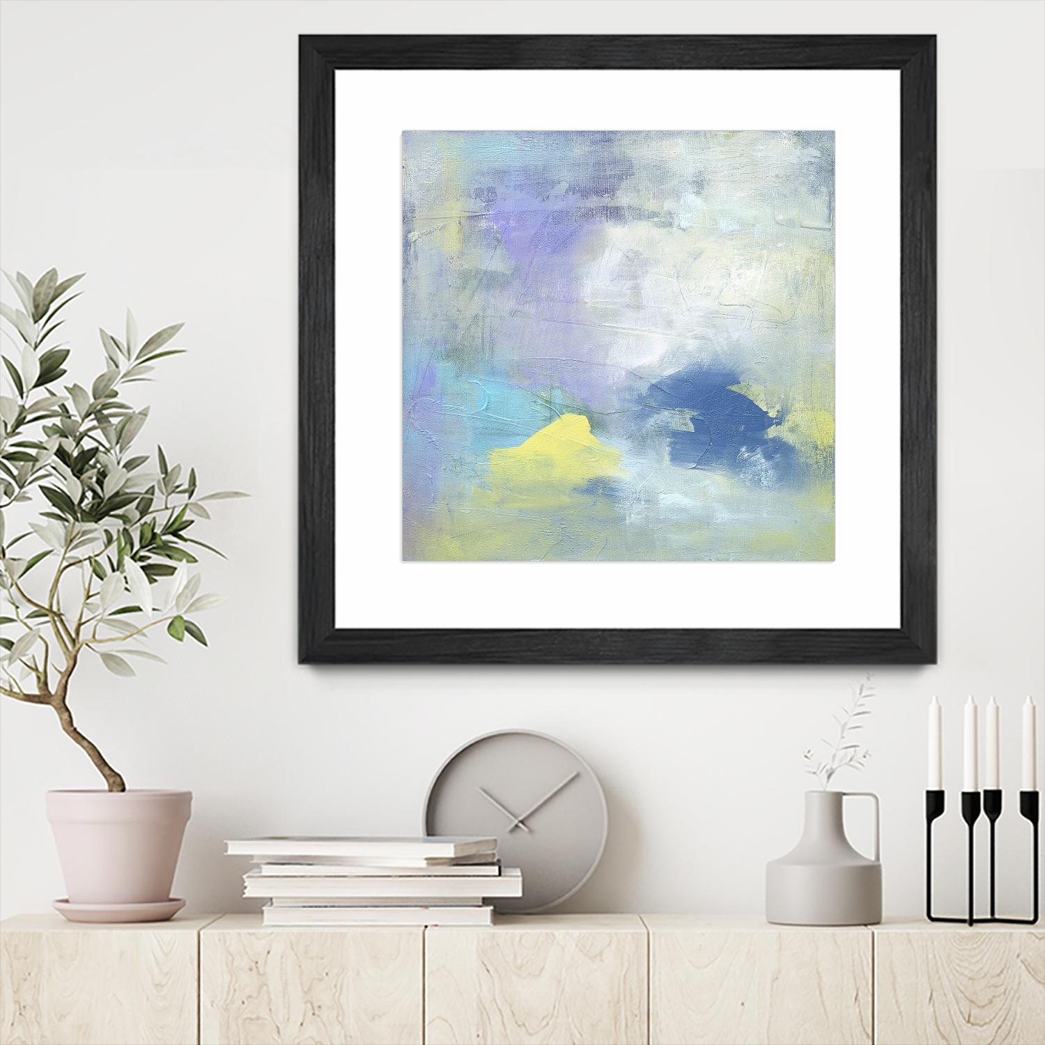 Zest & Jam I by Julia Contacessi on GIANT ART - blue abstract