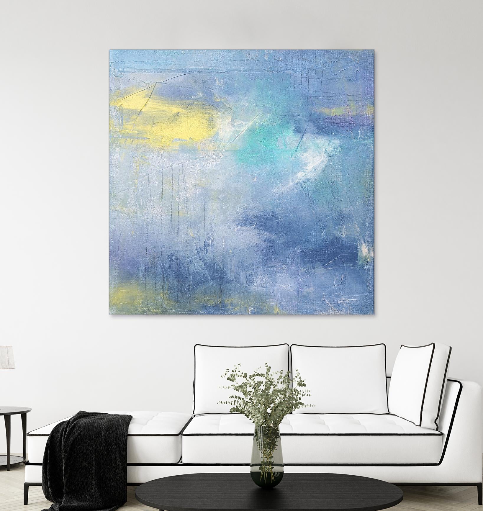 Zest & Jam II by Julia Contacessi on GIANT ART - blue abstract