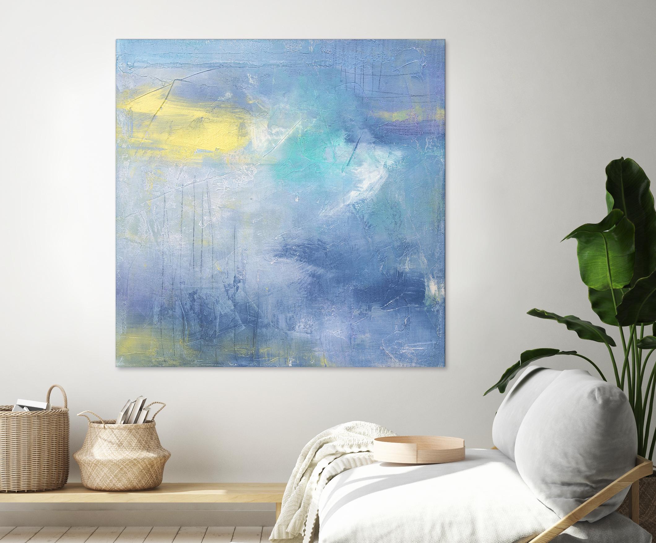 Zest & Jam II by Julia Contacessi on GIANT ART - blue abstract