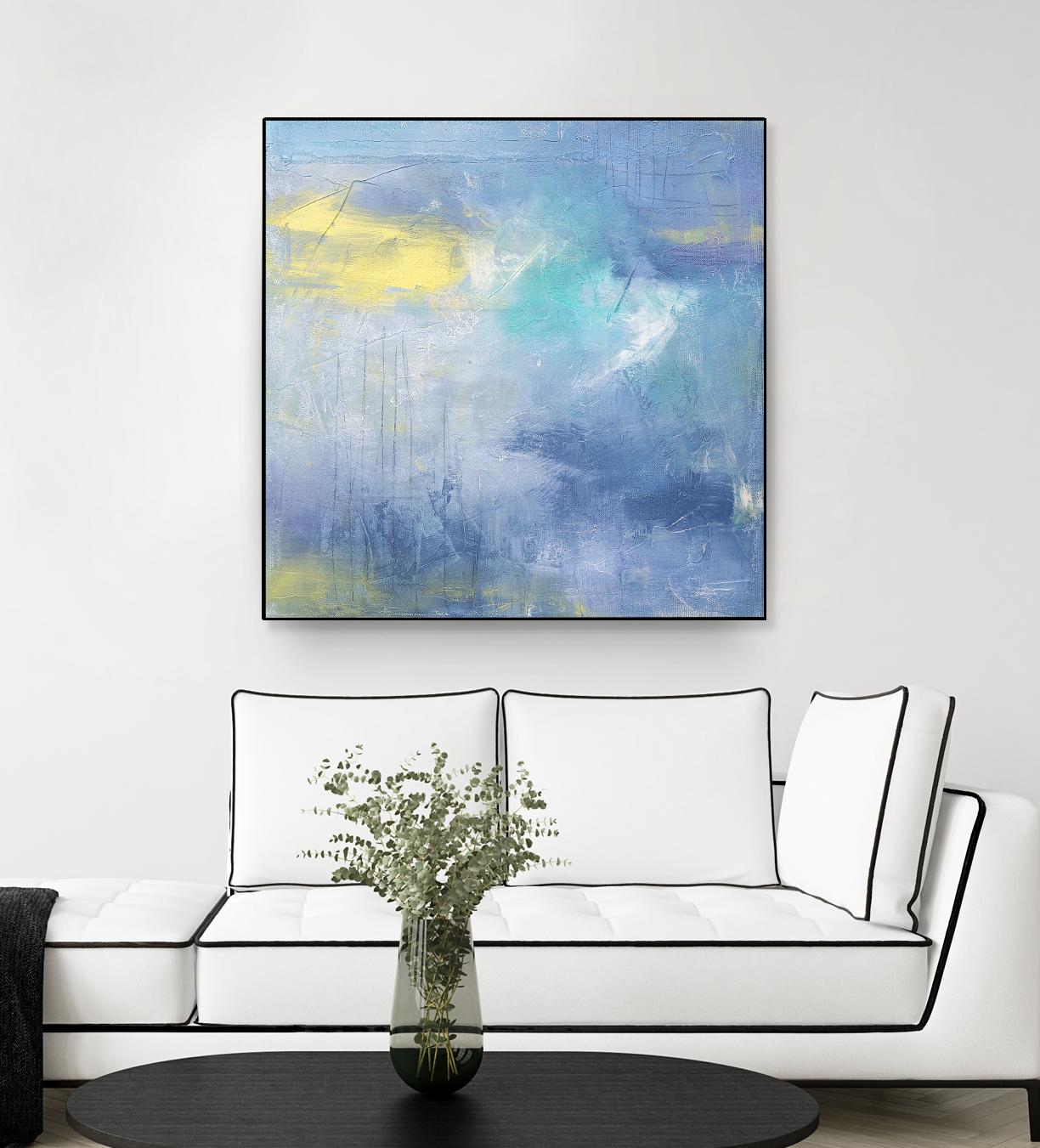 Zest & Jam II by Julia Contacessi on GIANT ART - blue abstract