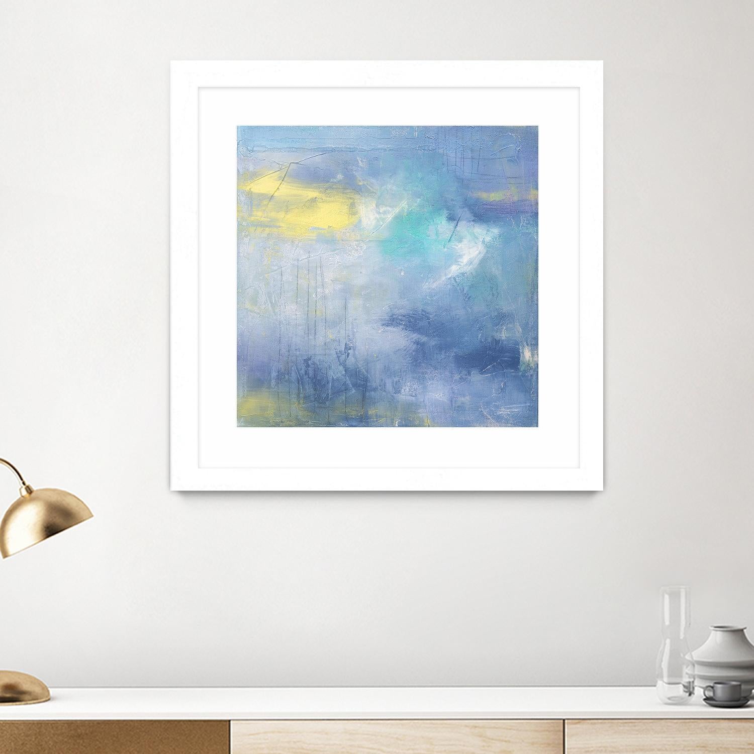 Zest & Jam II by Julia Contacessi on GIANT ART - blue abstract