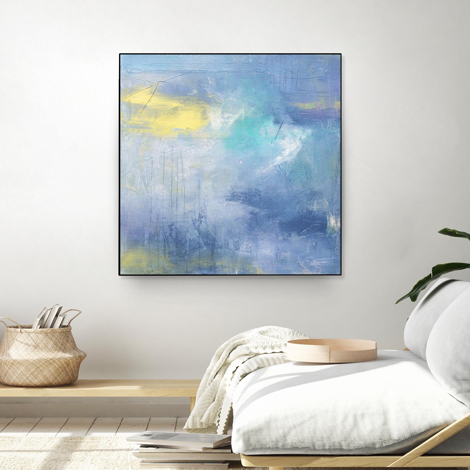 Zest & Jam II by Julia Contacessi on GIANT ART - blue abstract