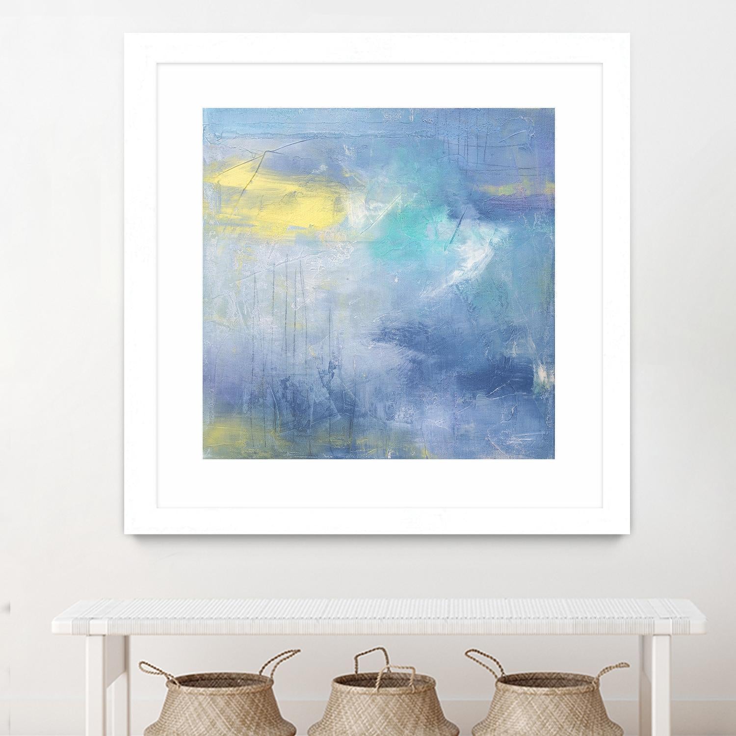 Zest & Jam II by Julia Contacessi on GIANT ART - blue abstract