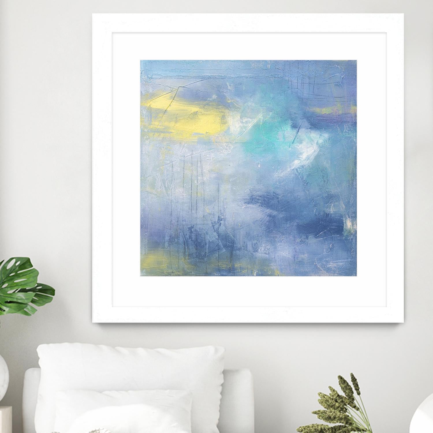 Zest & Jam II by Julia Contacessi on GIANT ART - blue abstract