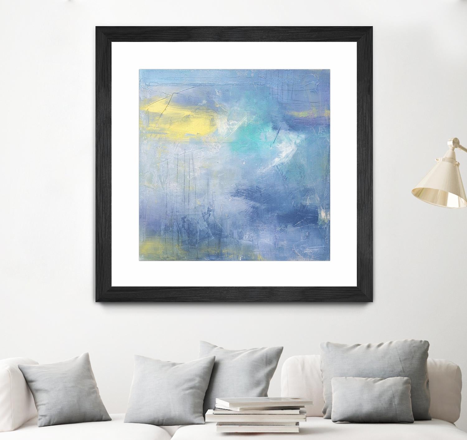 Zest & Jam II by Julia Contacessi on GIANT ART - blue abstract