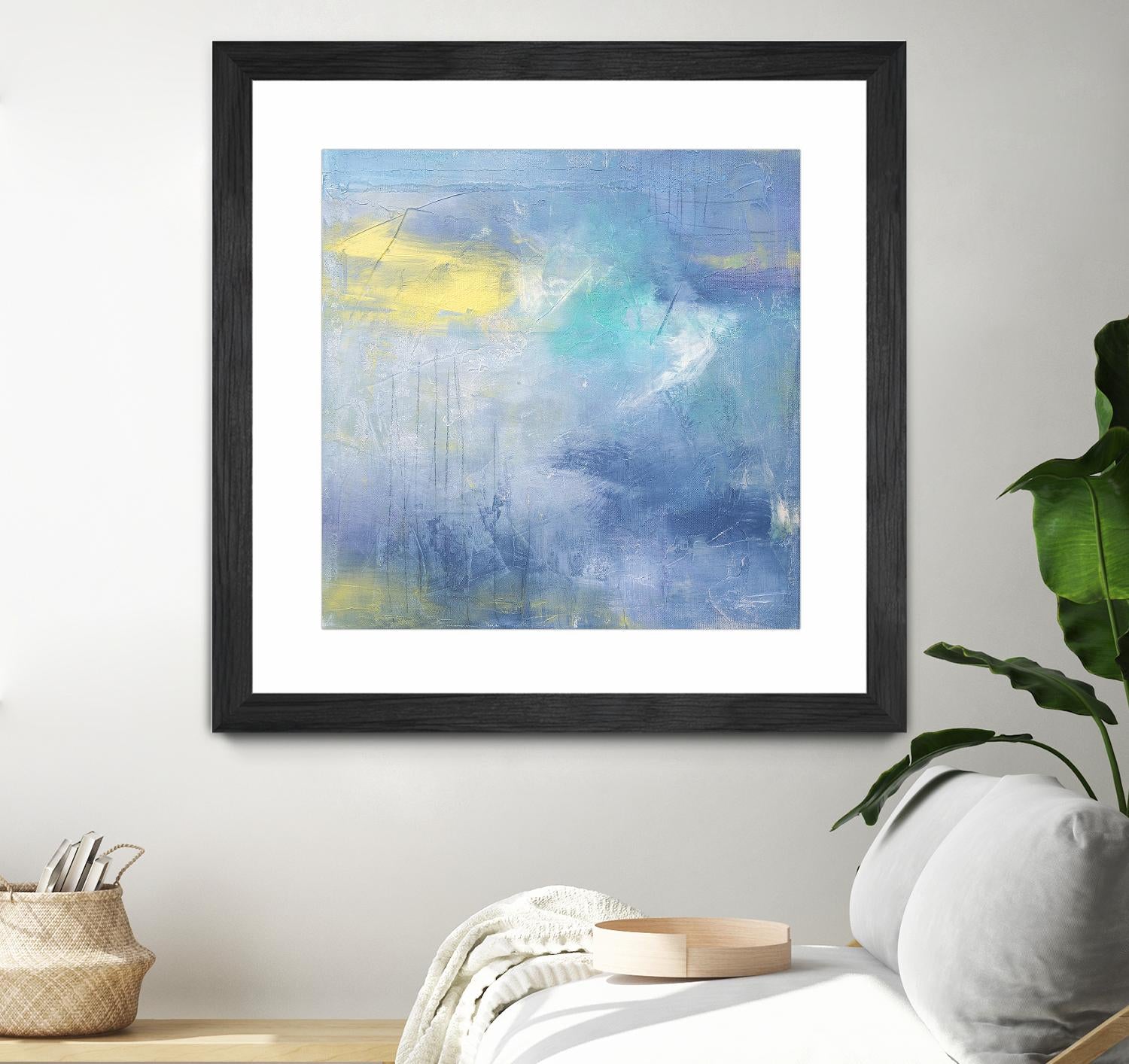 Zest & Jam II by Julia Contacessi on GIANT ART - blue abstract