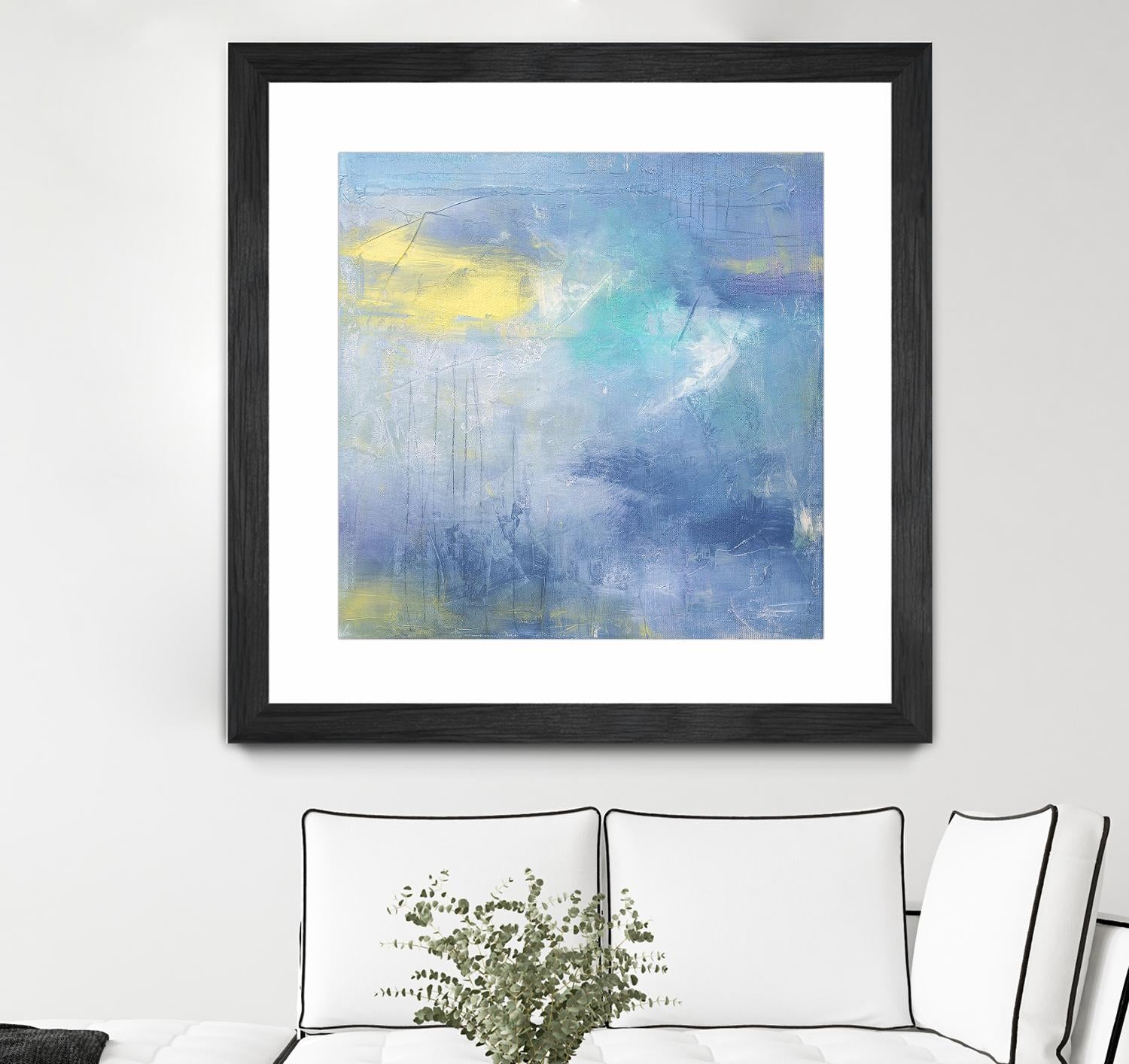 Zest & Jam II by Julia Contacessi on GIANT ART - blue abstract