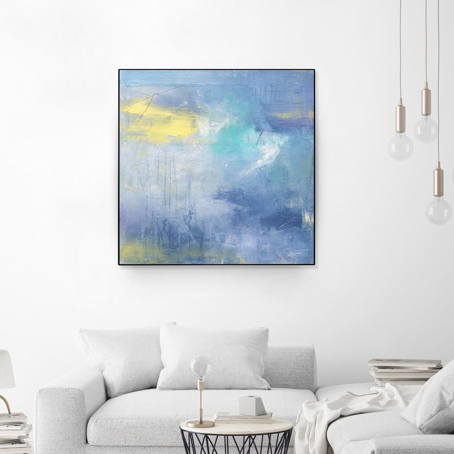 Zest & Jam II by Julia Contacessi on GIANT ART - blue abstract