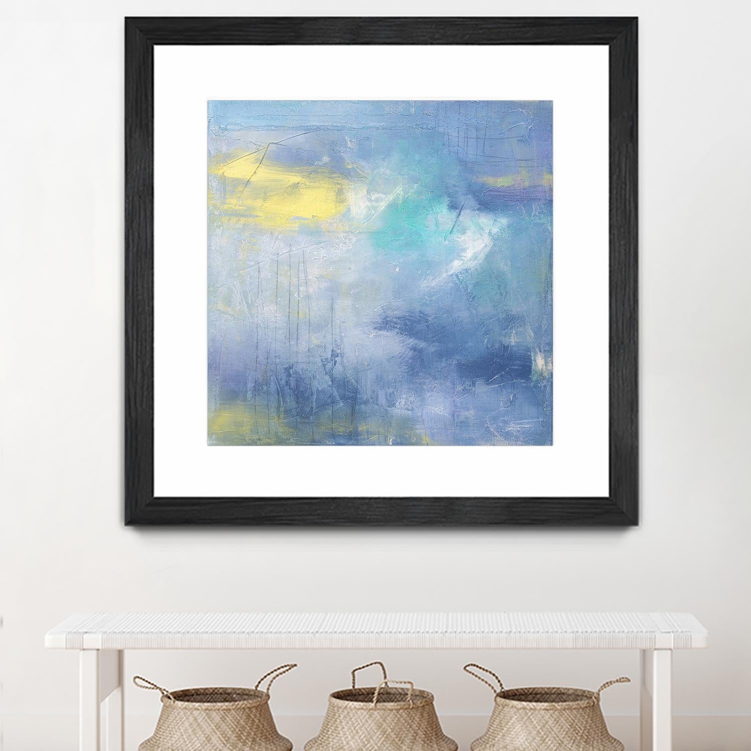 Zest & Jam II by Julia Contacessi on GIANT ART - blue abstract