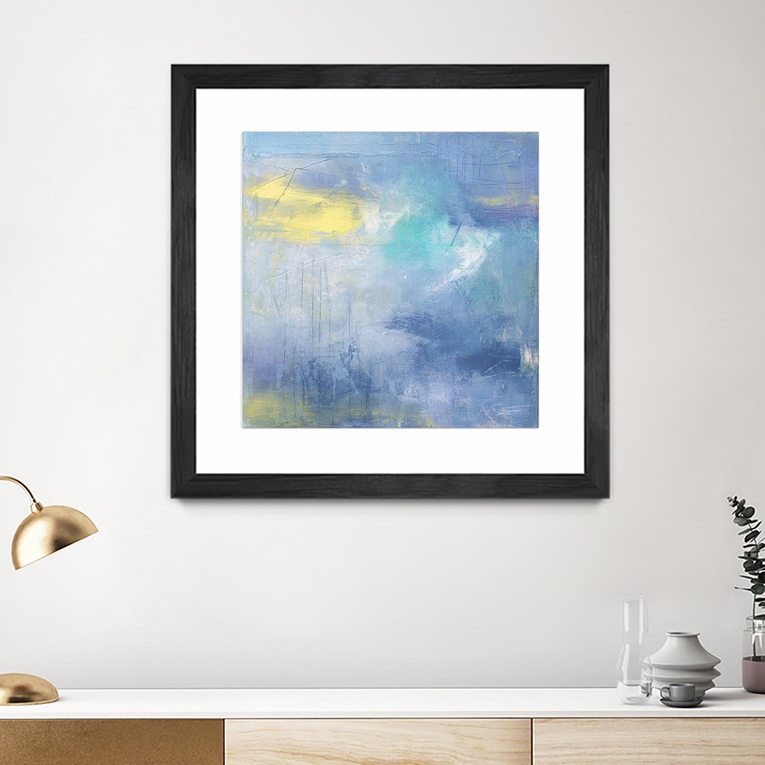 Zest & Jam II by Julia Contacessi on GIANT ART - blue abstract