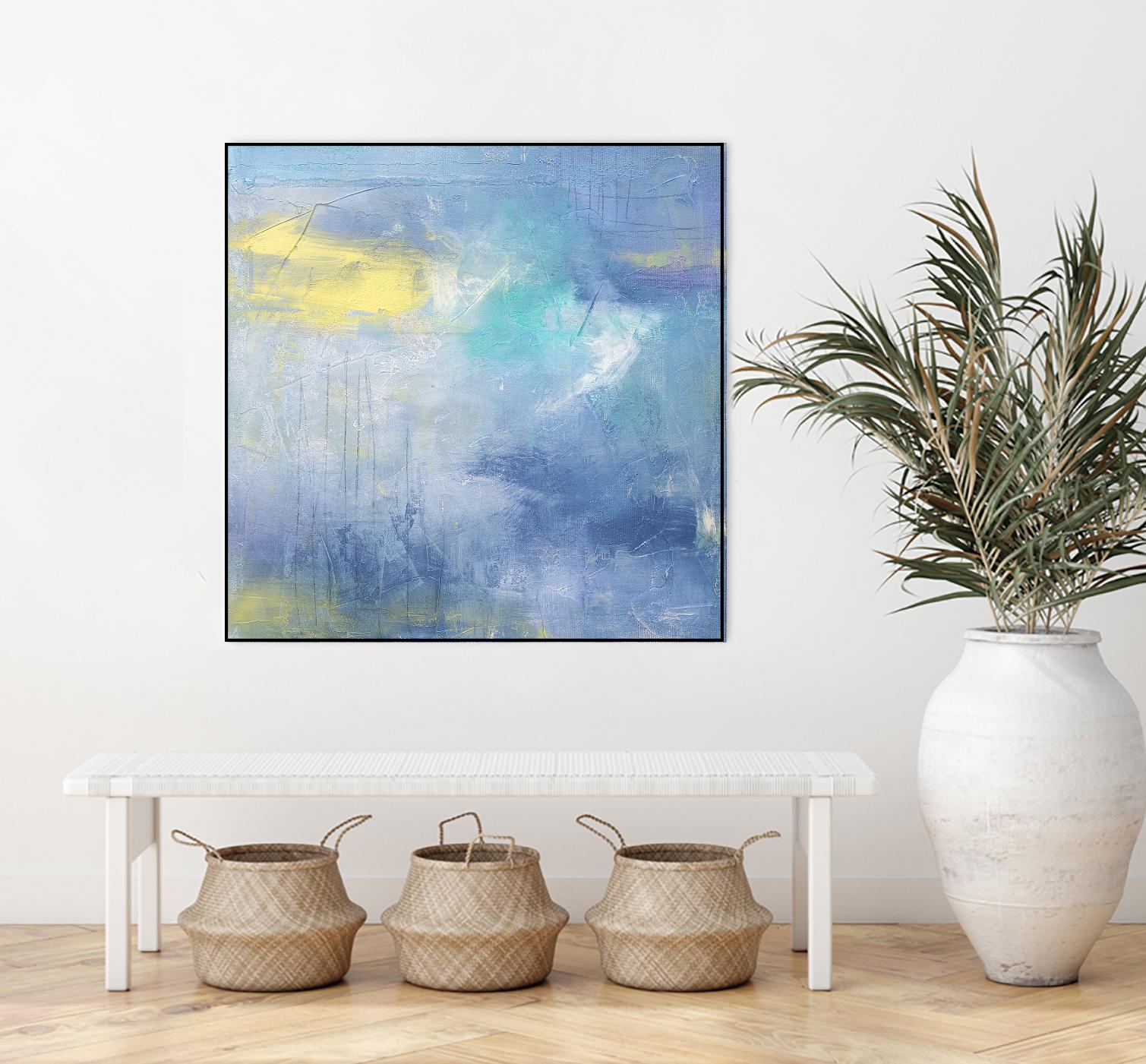 Zest & Jam II by Julia Contacessi on GIANT ART - blue abstract