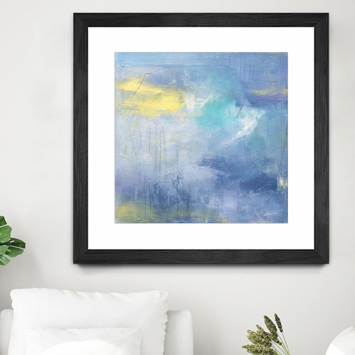 Zest & Jam II by Julia Contacessi on GIANT ART - blue abstract