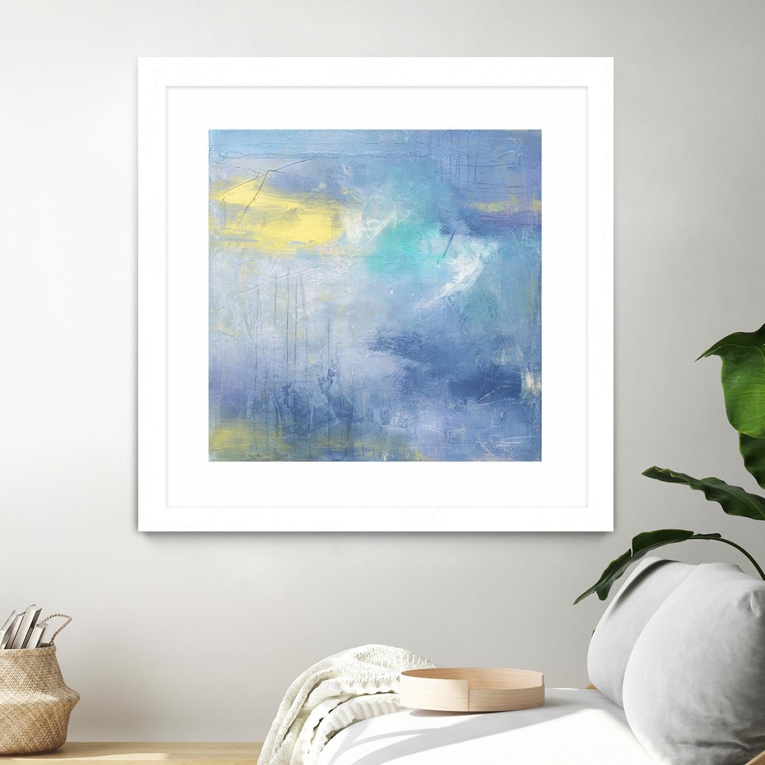 Zest & Jam II by Julia Contacessi on GIANT ART - blue abstract