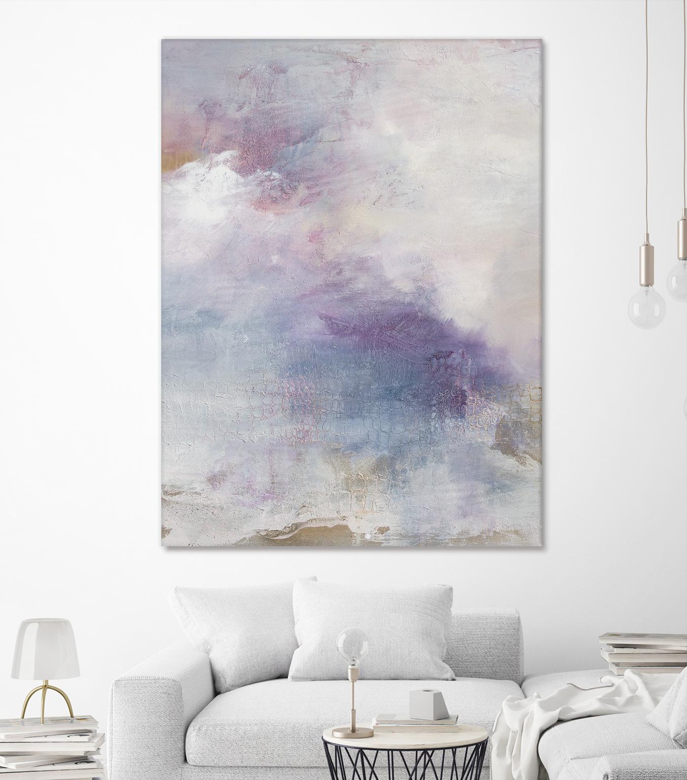 Escaping Light I by Julia Contacessi on GIANT ART - pink abstract