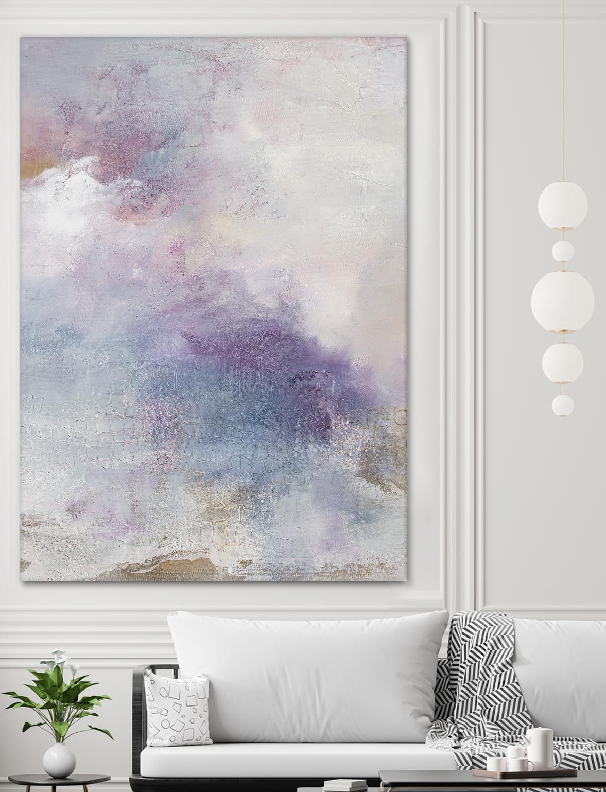 Escaping Light I by Julia Contacessi on GIANT ART - pink abstract