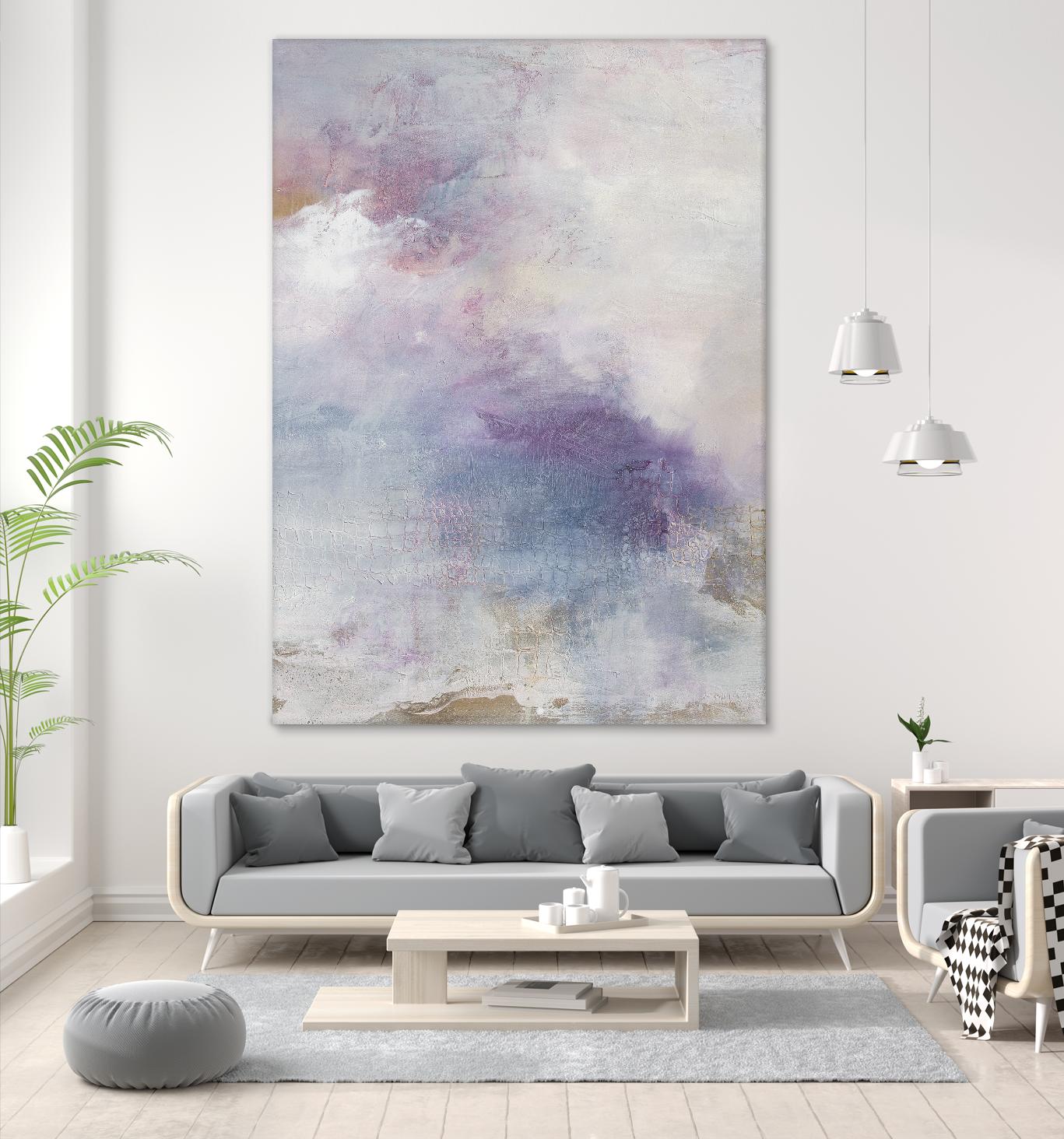 Escaping Light I by Julia Contacessi on GIANT ART - pink abstract