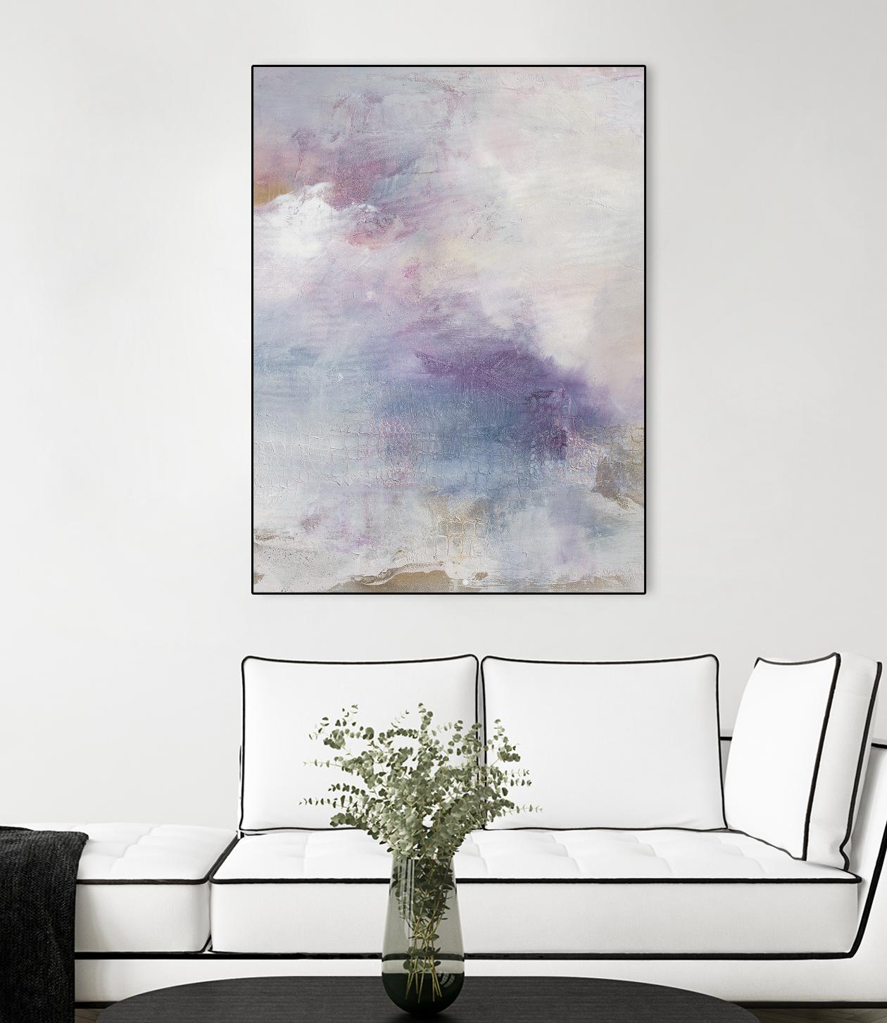 Escaping Light I by Julia Contacessi on GIANT ART - pink abstract