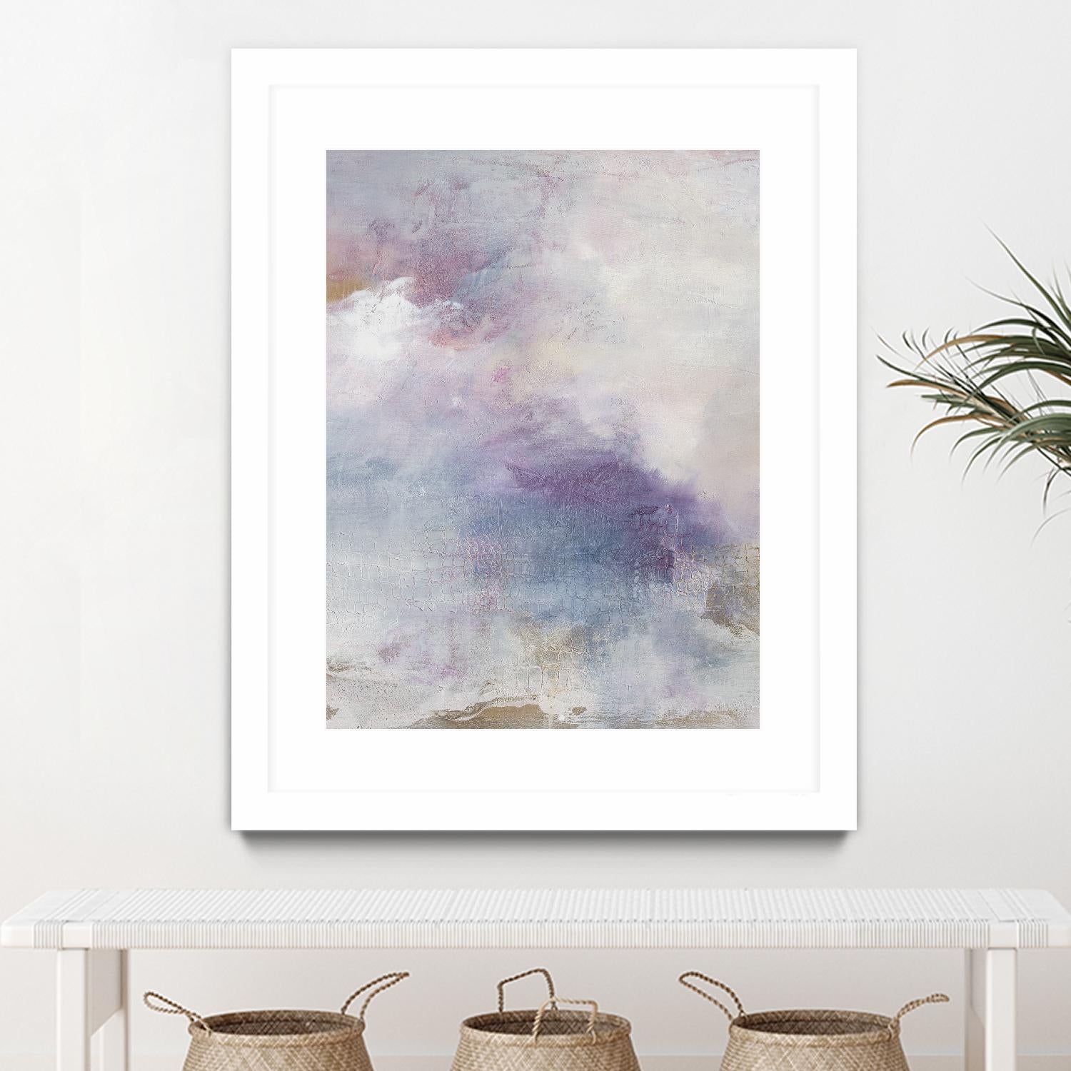 Escaping Light I by Julia Contacessi on GIANT ART - pink abstract