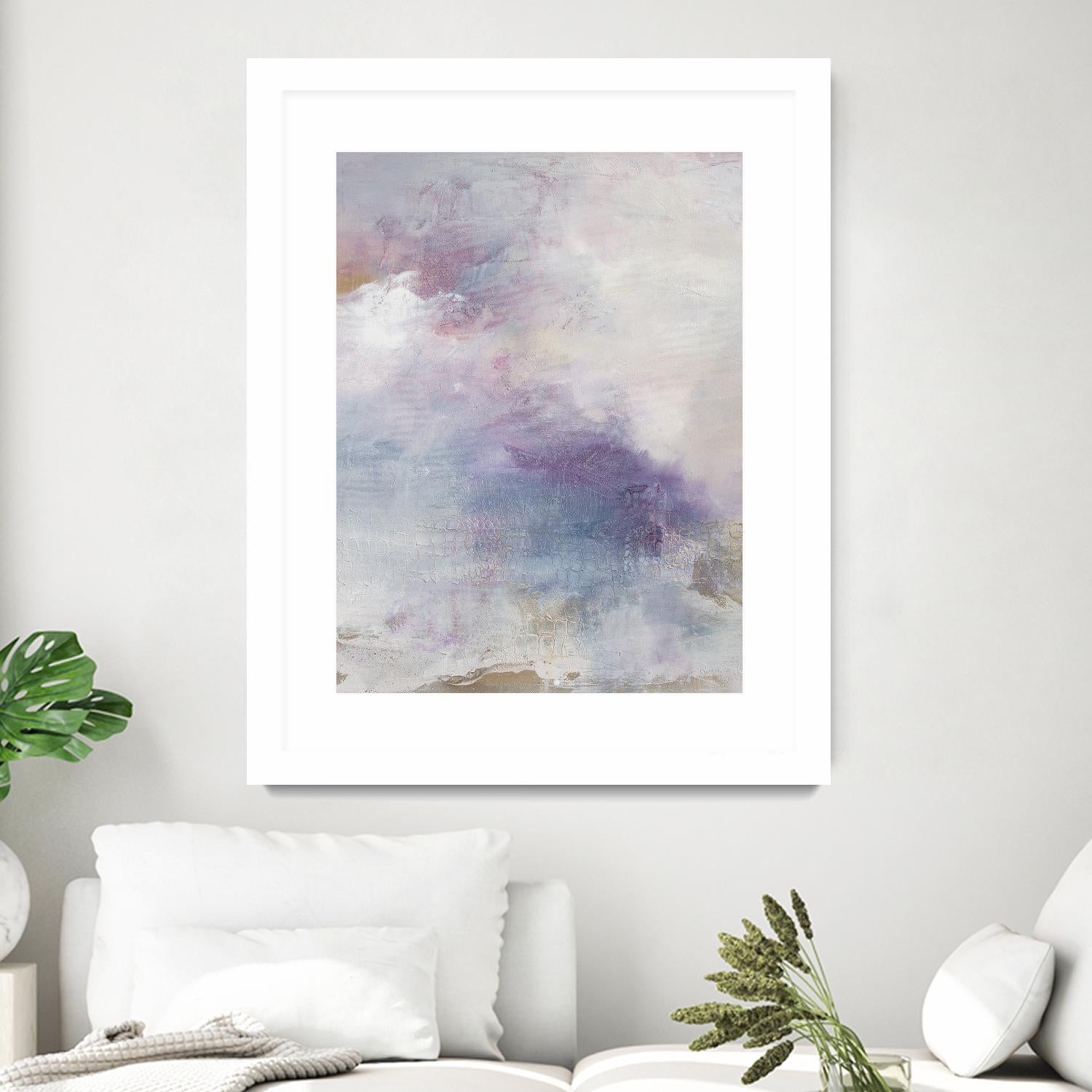 Escaping Light I by Julia Contacessi on GIANT ART - pink abstract