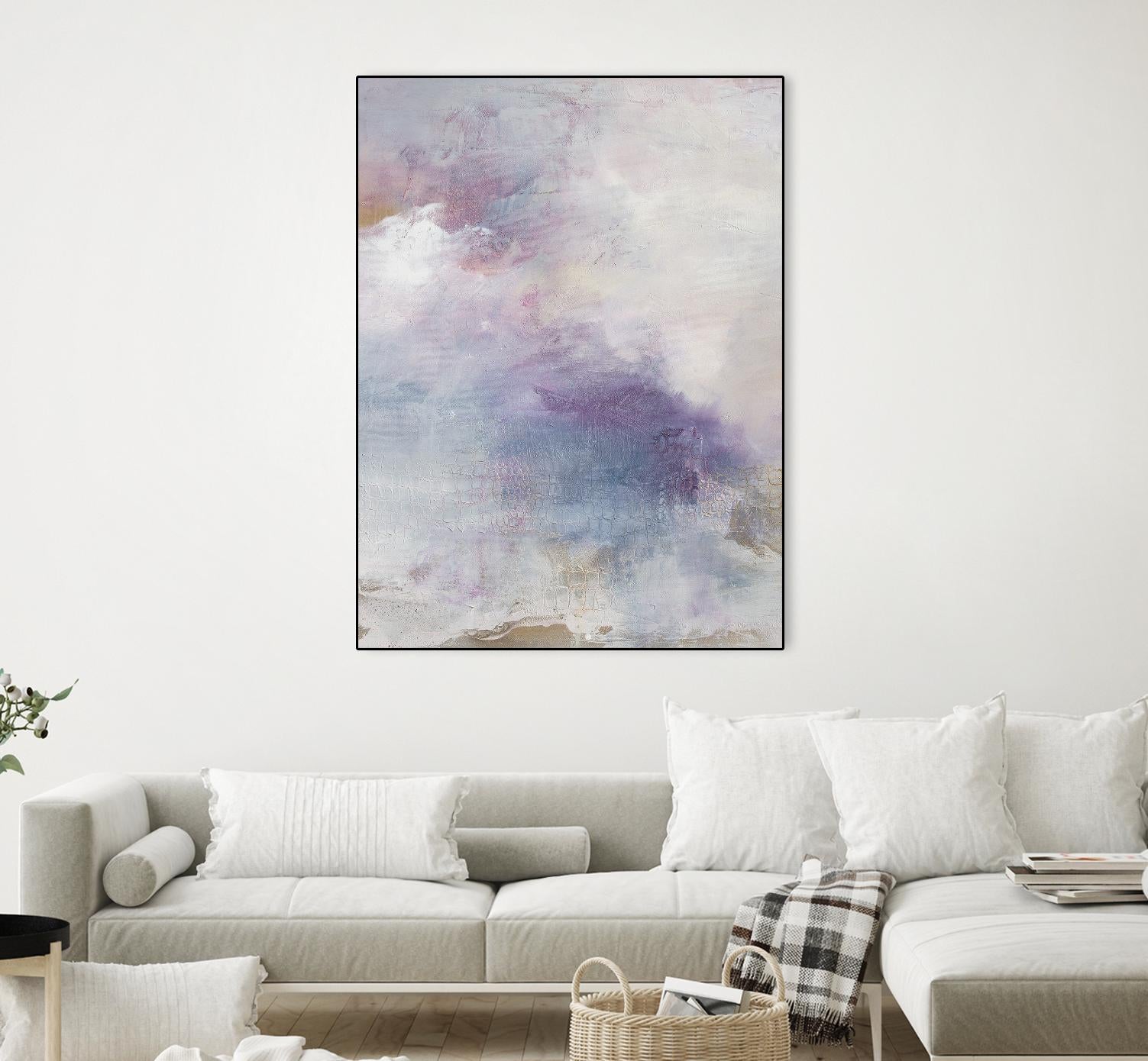 Escaping Light I by Julia Contacessi on GIANT ART - pink abstract