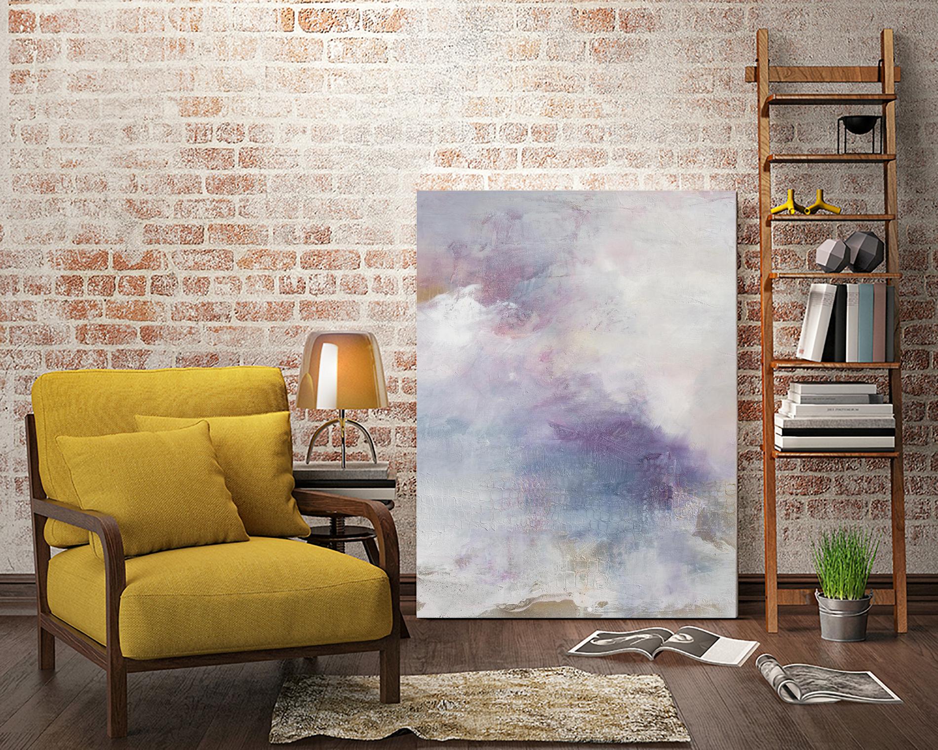 Escaping Light I by Julia Contacessi on GIANT ART - pink abstract