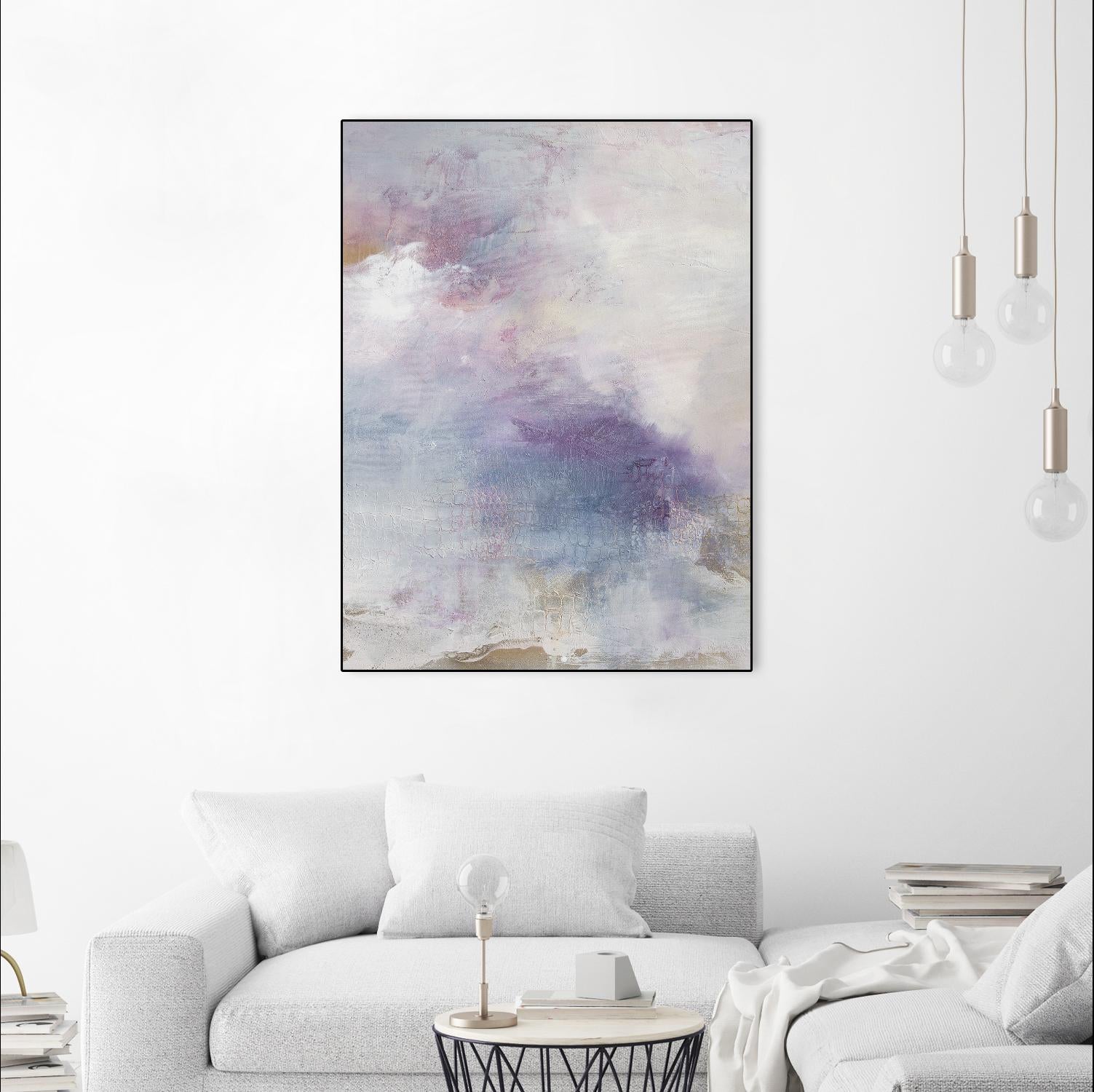 Escaping Light I by Julia Contacessi on GIANT ART - pink abstract