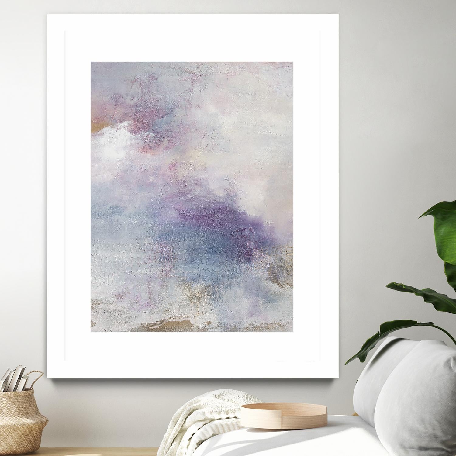 Escaping Light I by Julia Contacessi on GIANT ART - pink abstract