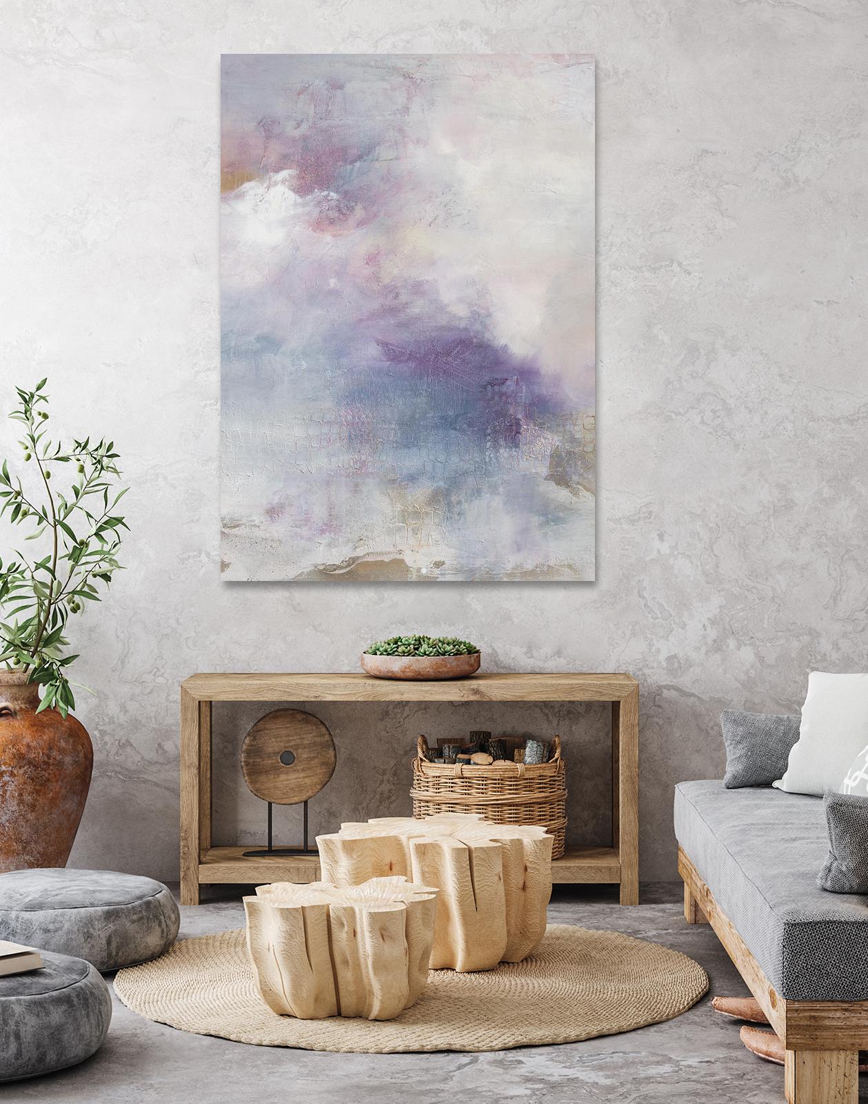 Escaping Light I by Julia Contacessi on GIANT ART - pink abstract