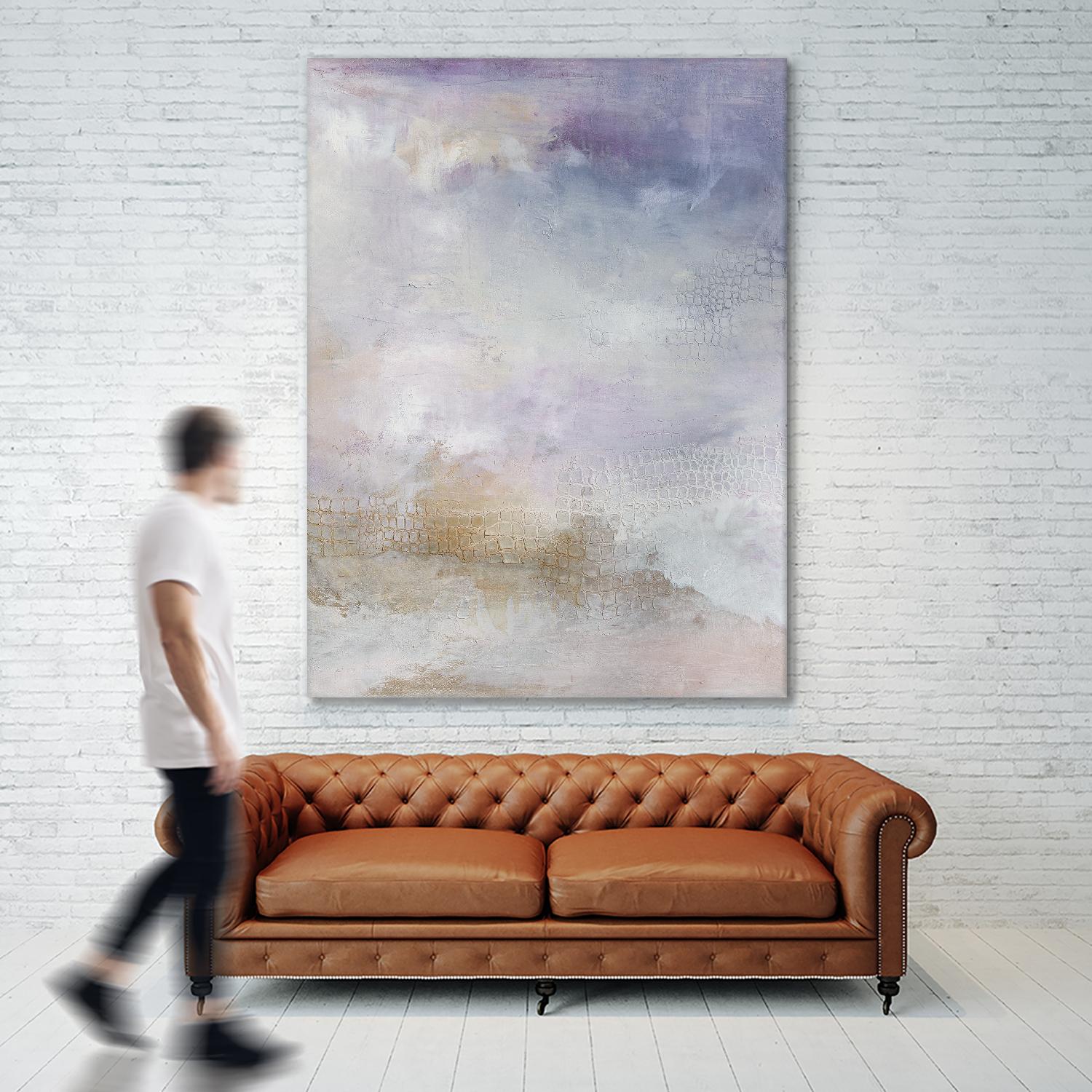 Escaping Light II by Julia Contacessi on GIANT ART - pink abstract