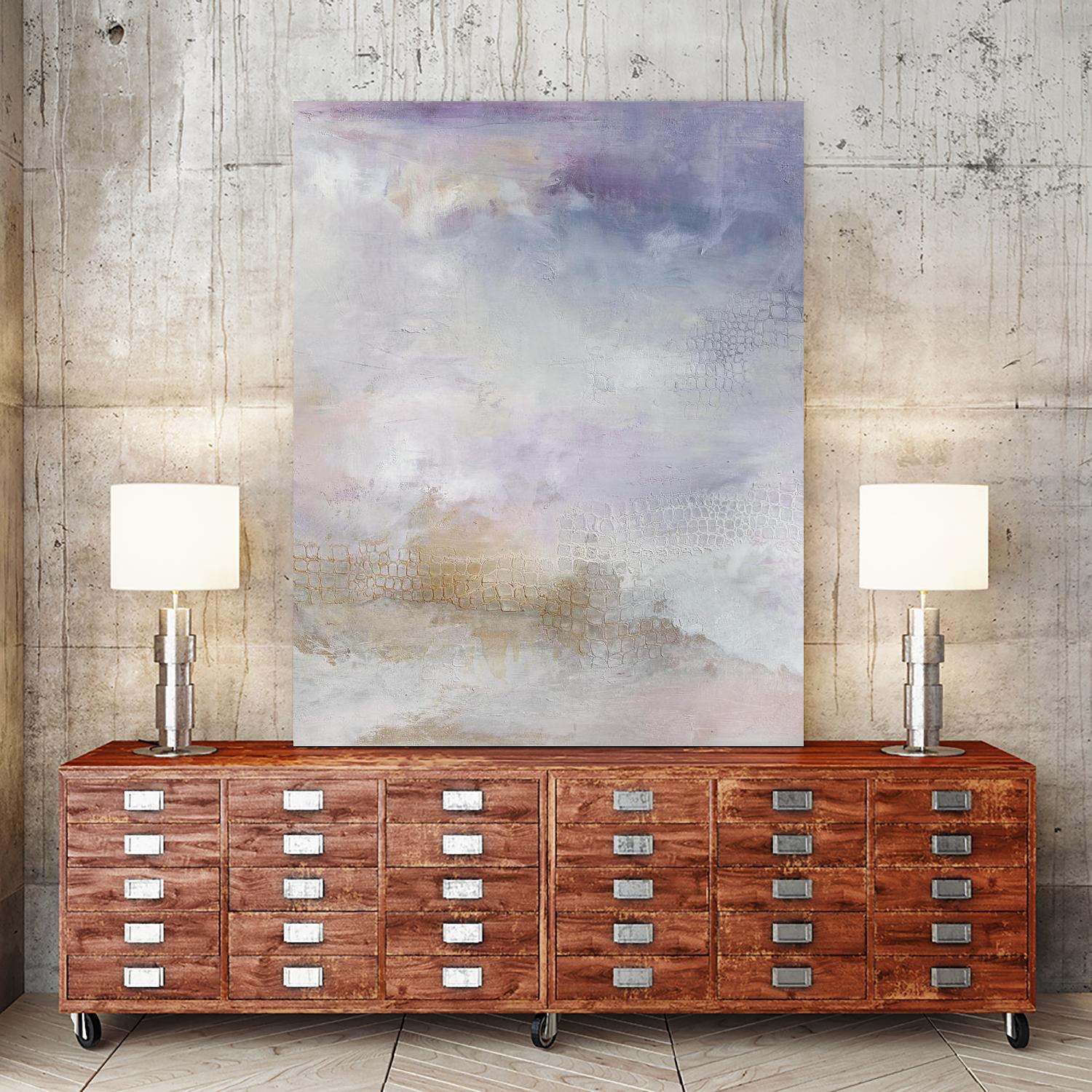 Escaping Light II by Julia Contacessi on GIANT ART - pink abstract