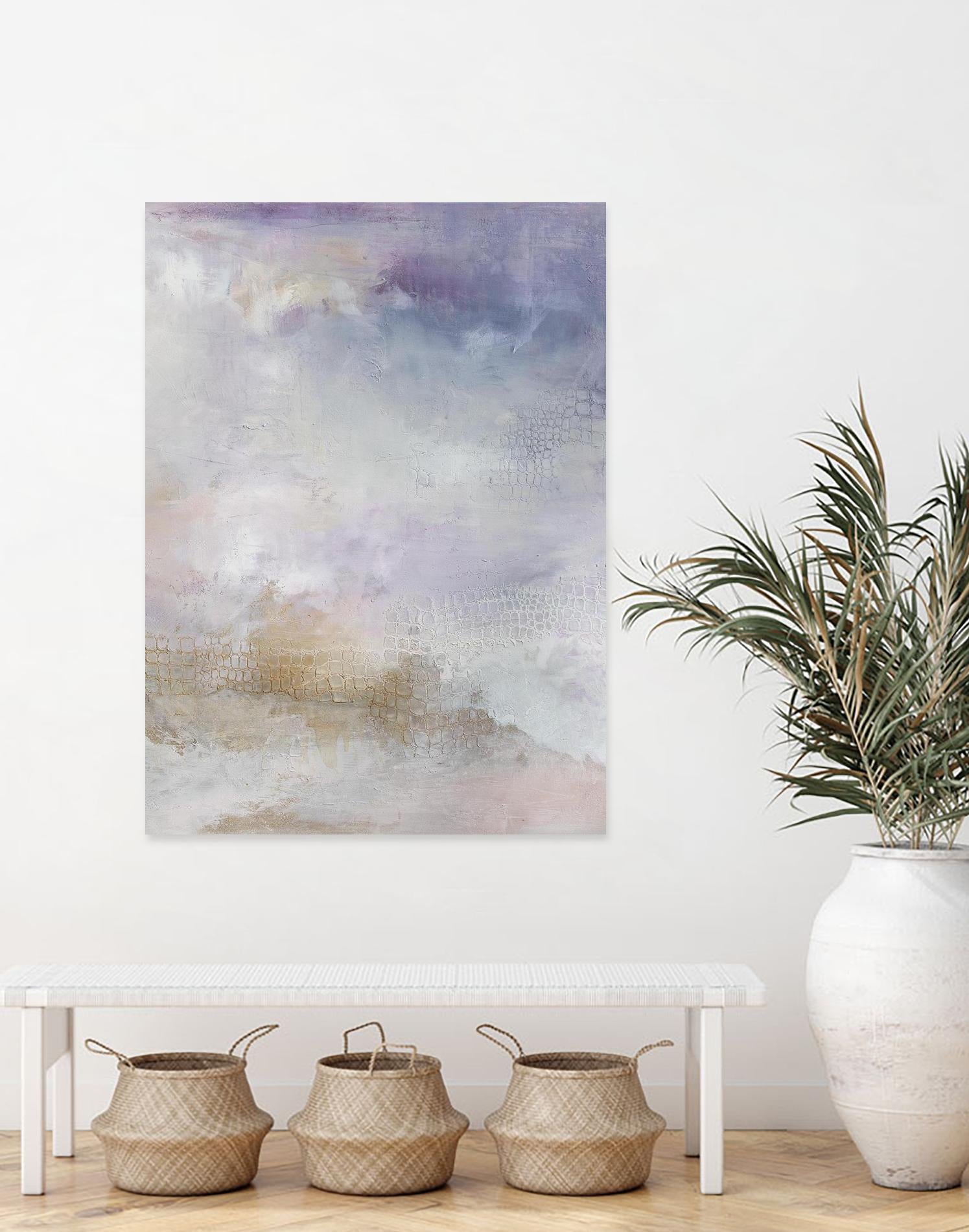 Escaping Light II by Julia Contacessi on GIANT ART - pink abstract