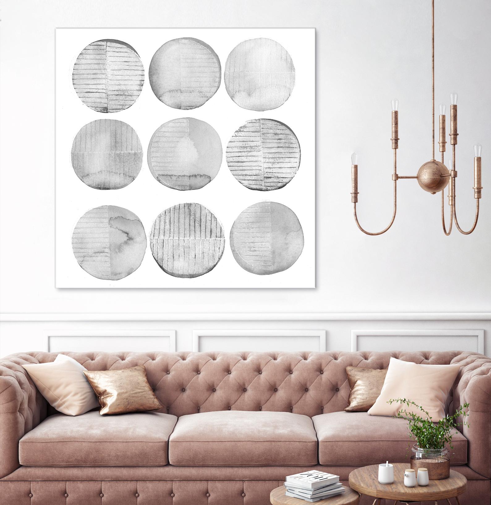 Soft Circles II by Grace Popp on GIANT ART - abstract