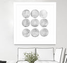 Soft Circles II by Grace Popp on GIANT ART - abstract