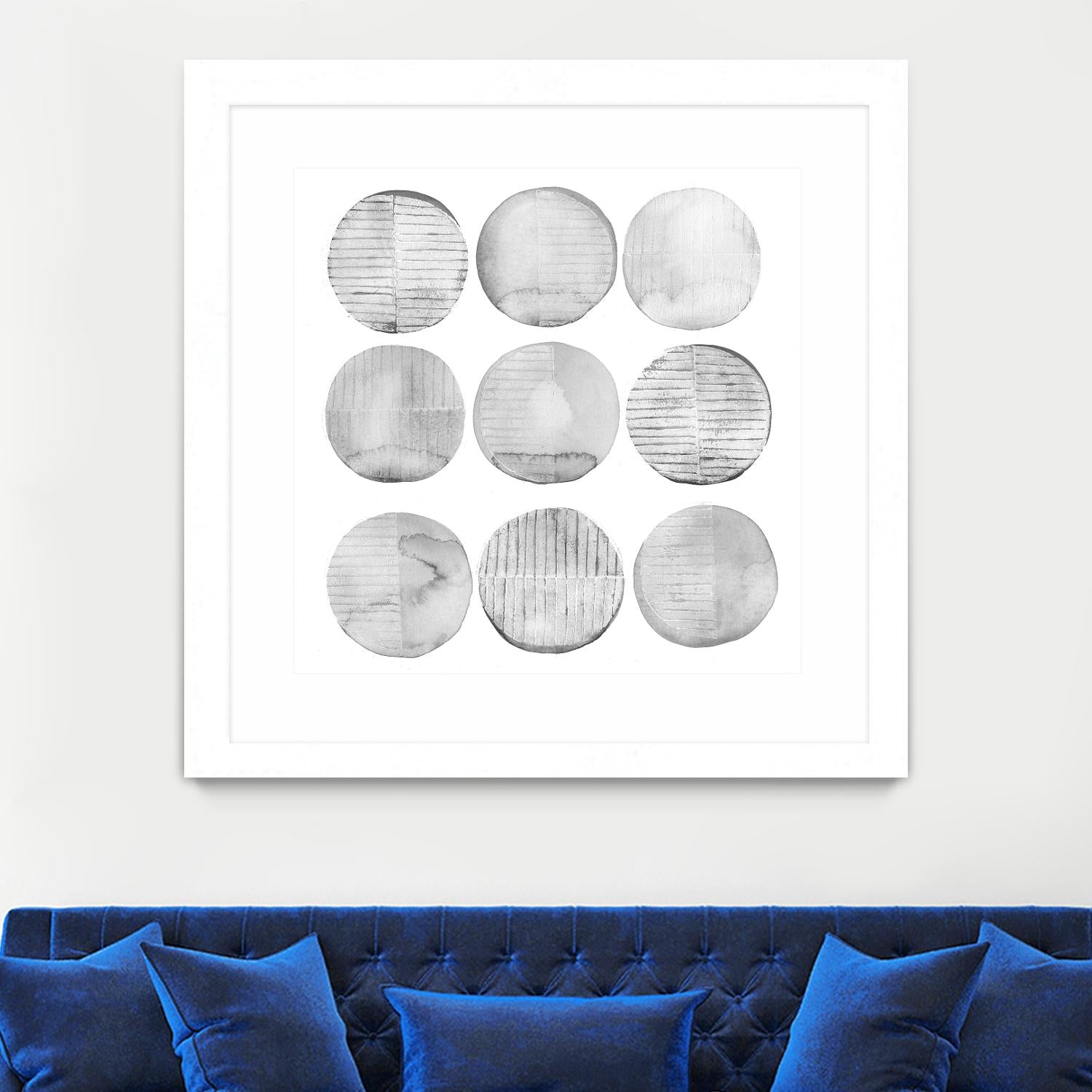 Soft Circles II by Grace Popp on GIANT ART - abstract