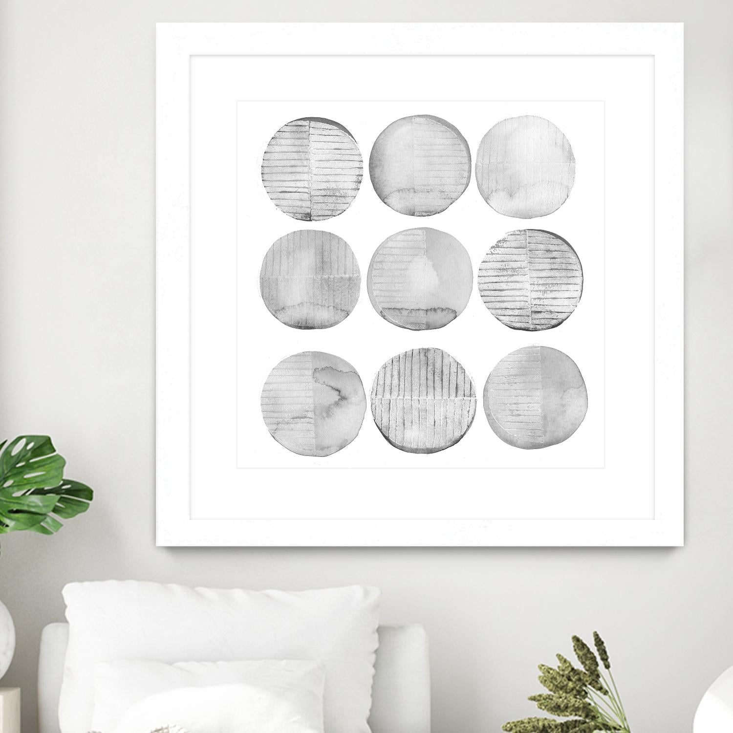 Soft Circles II by Grace Popp on GIANT ART - abstract