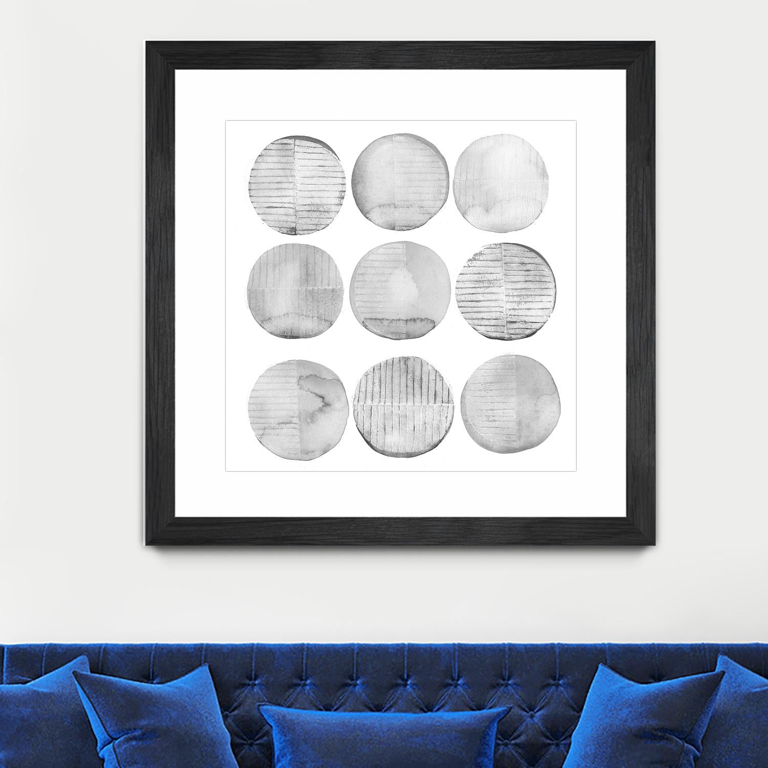 Soft Circles II by Grace Popp on GIANT ART - abstract