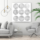 Soft Circles II by Grace Popp on GIANT ART - abstract