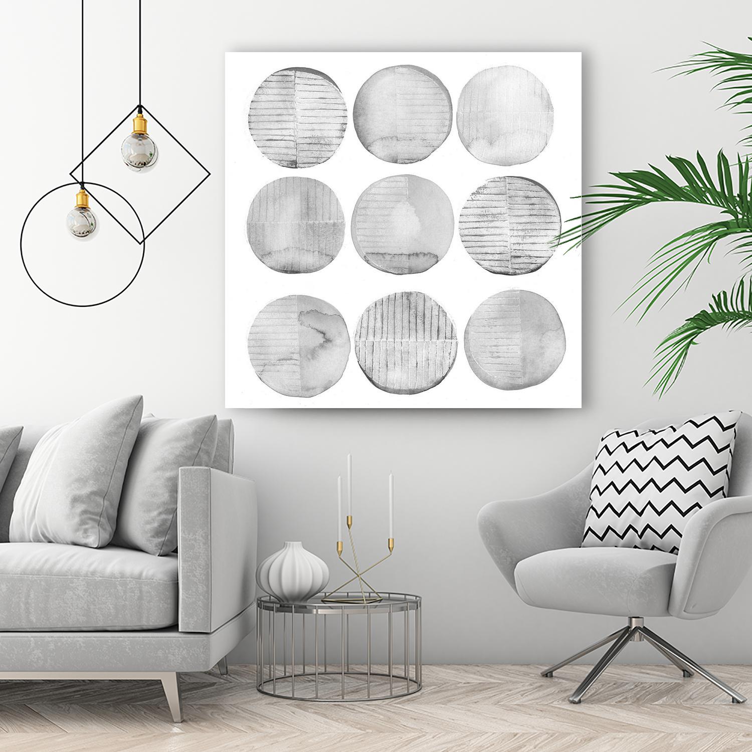 Soft Circles II by Grace Popp on GIANT ART - abstract