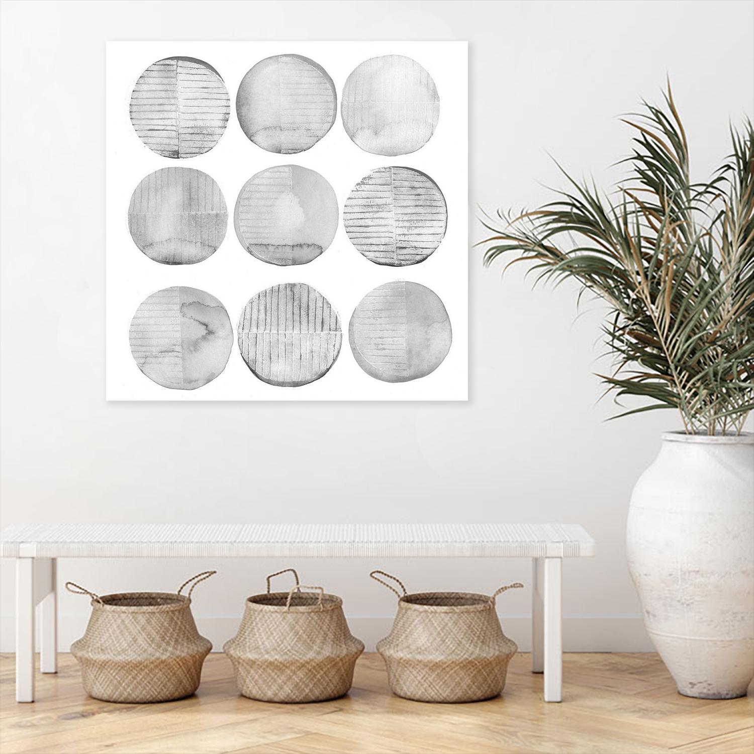 Soft Circles II by Grace Popp on GIANT ART - abstract