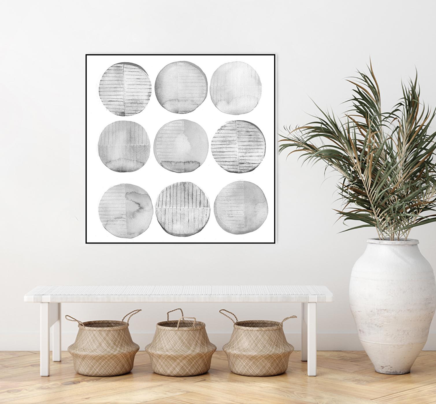 Soft Circles II by Grace Popp on GIANT ART - abstract