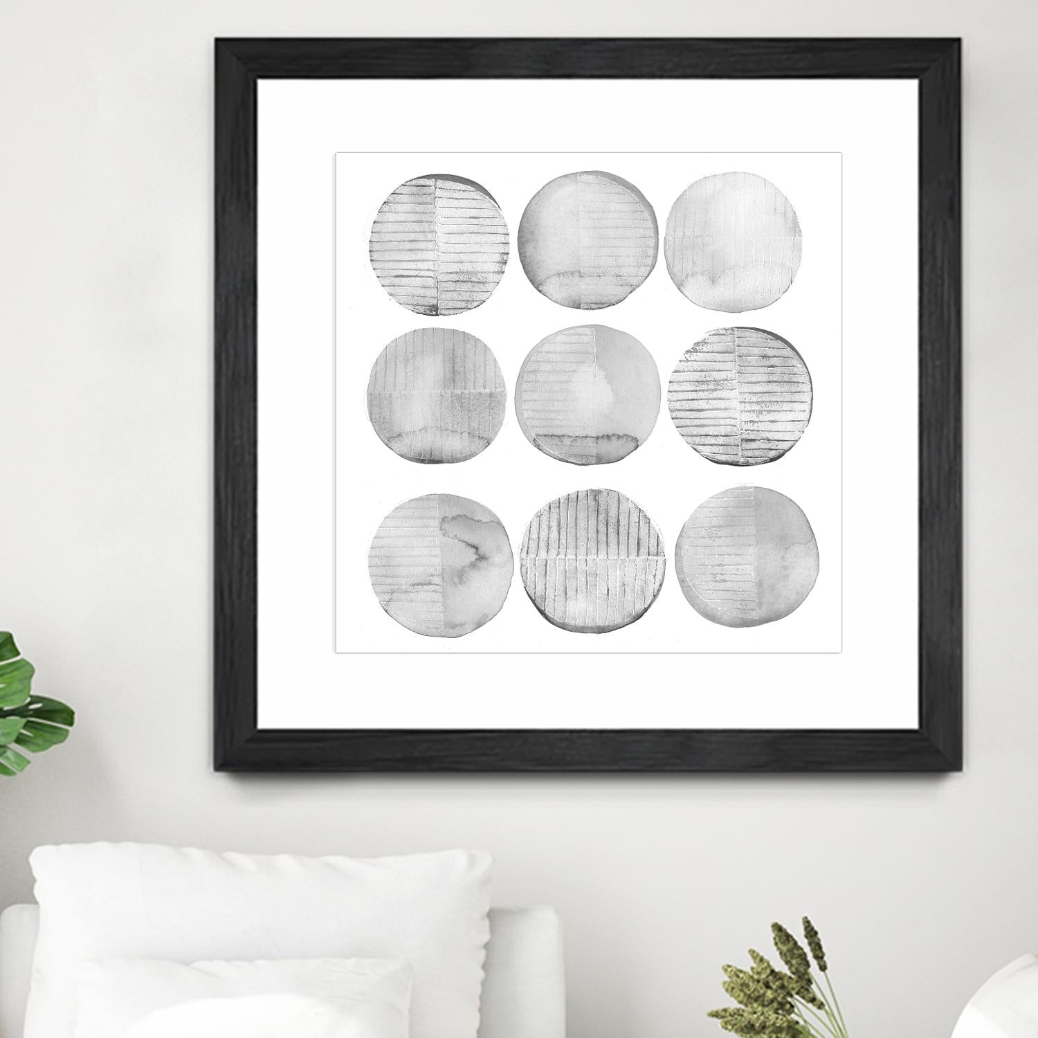 Soft Circles II by Grace Popp on GIANT ART - abstract