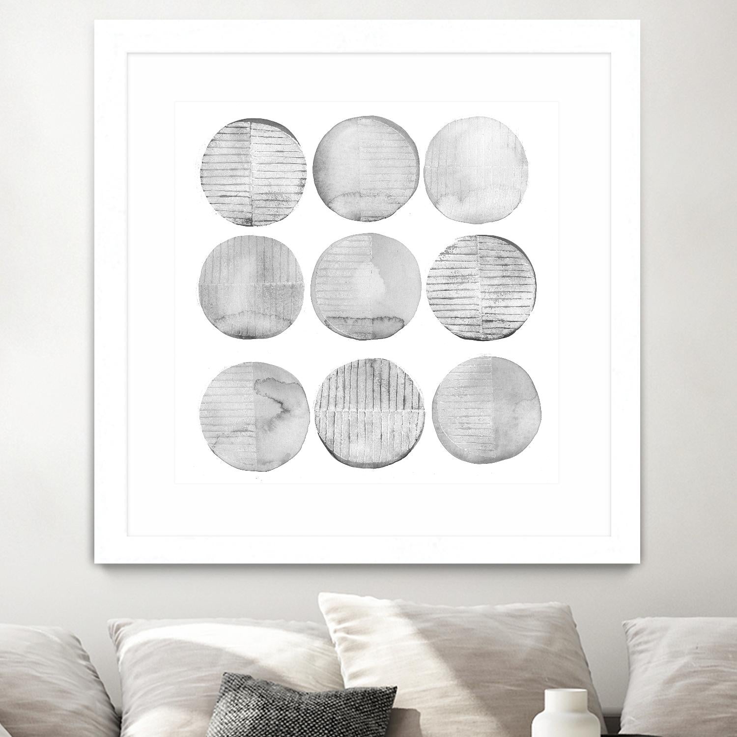 Soft Circles II by Grace Popp on GIANT ART - abstract