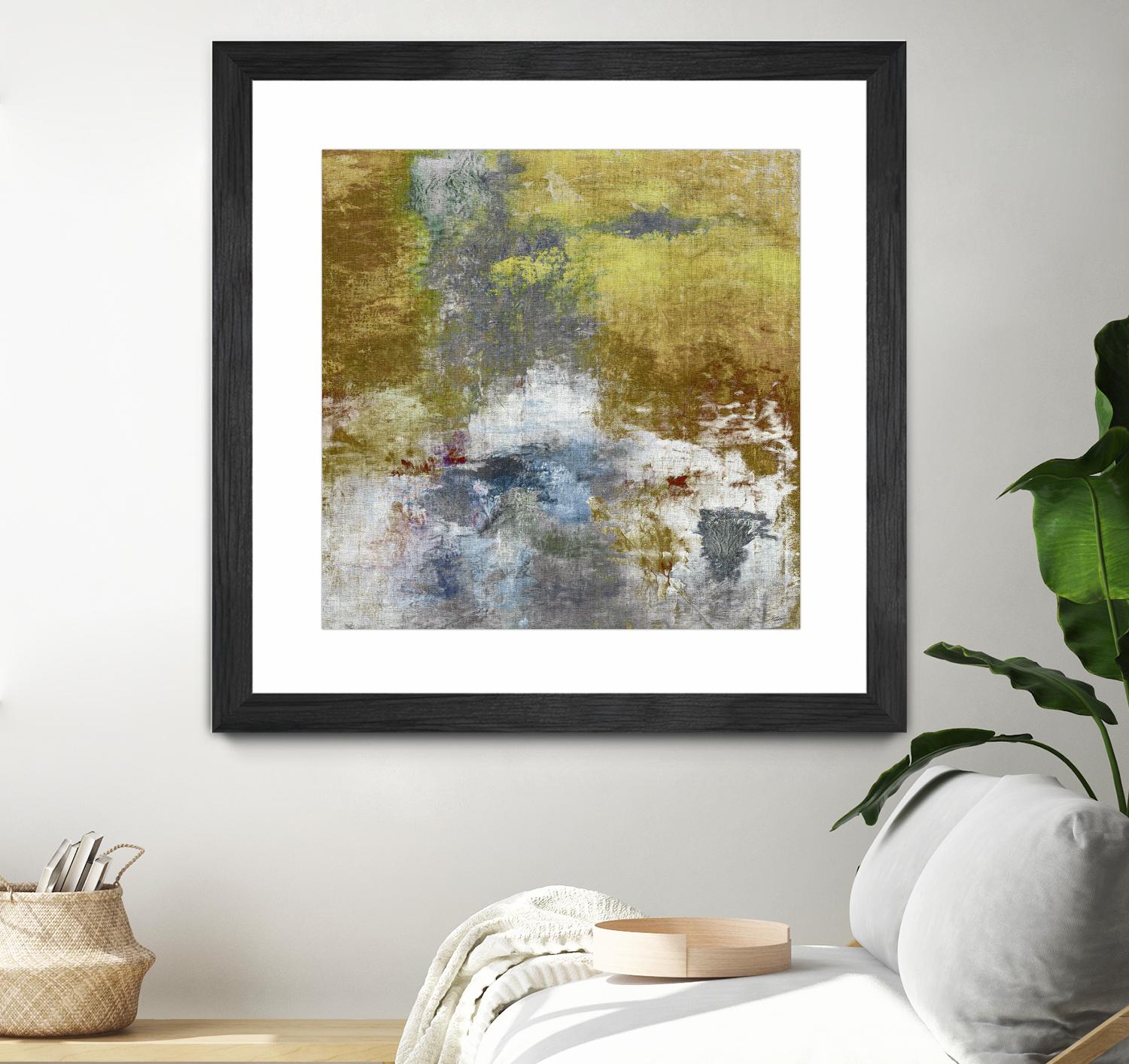 Journey I by John Butler on GIANT ART - yellow abstract