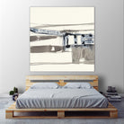 Stark Lines II by Jennifer Goldberger on GIANT ART - abstract