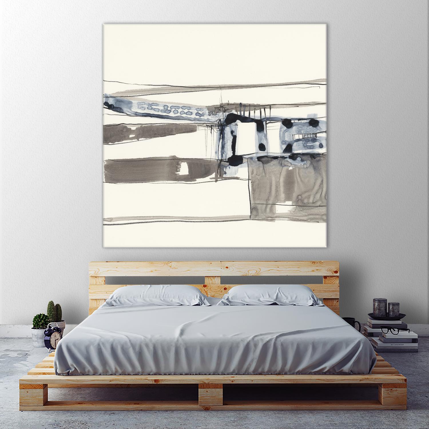 Stark Lines II by Jennifer Goldberger on GIANT ART - abstract