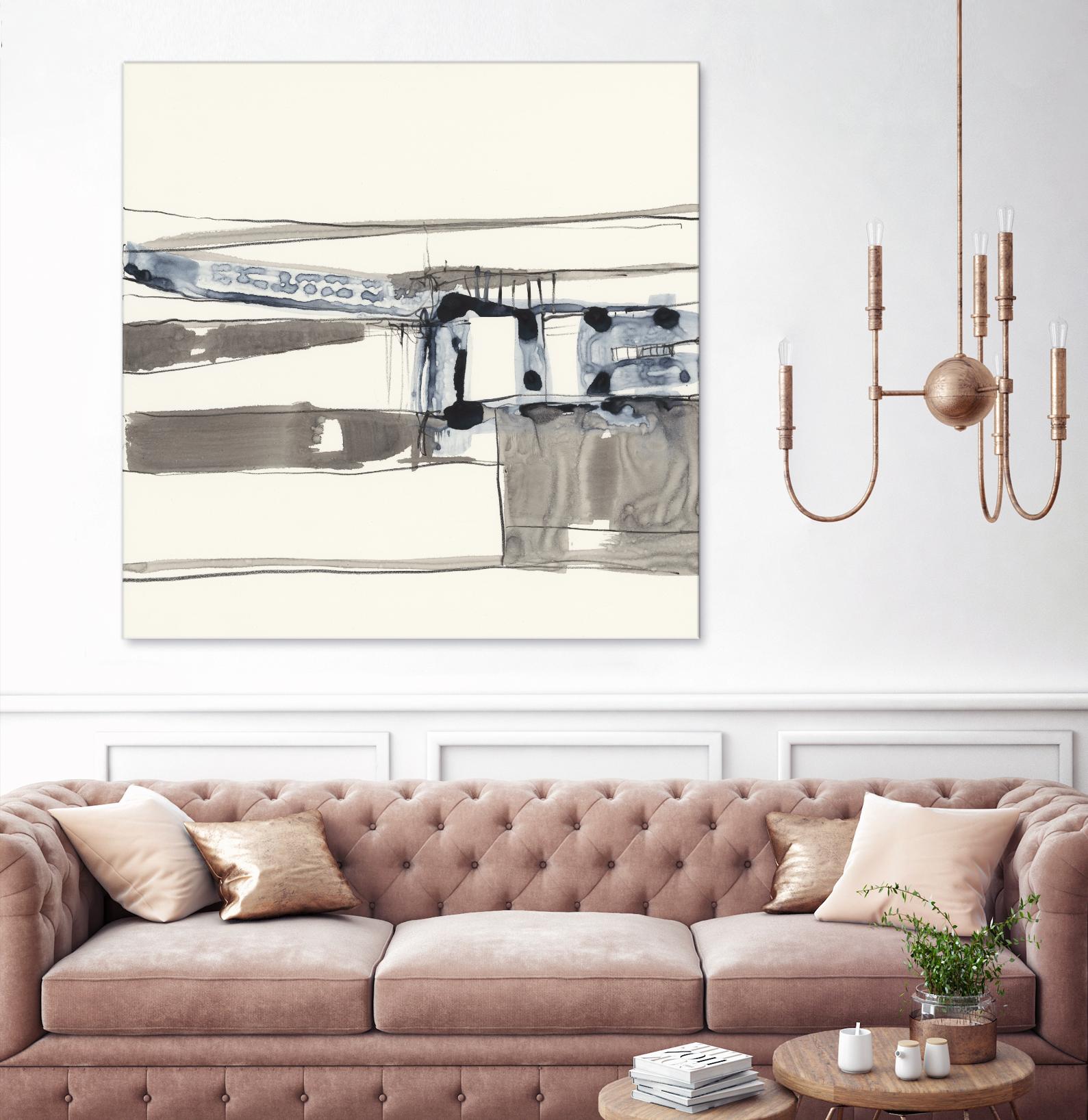 Stark Lines II by Jennifer Goldberger on GIANT ART - abstract