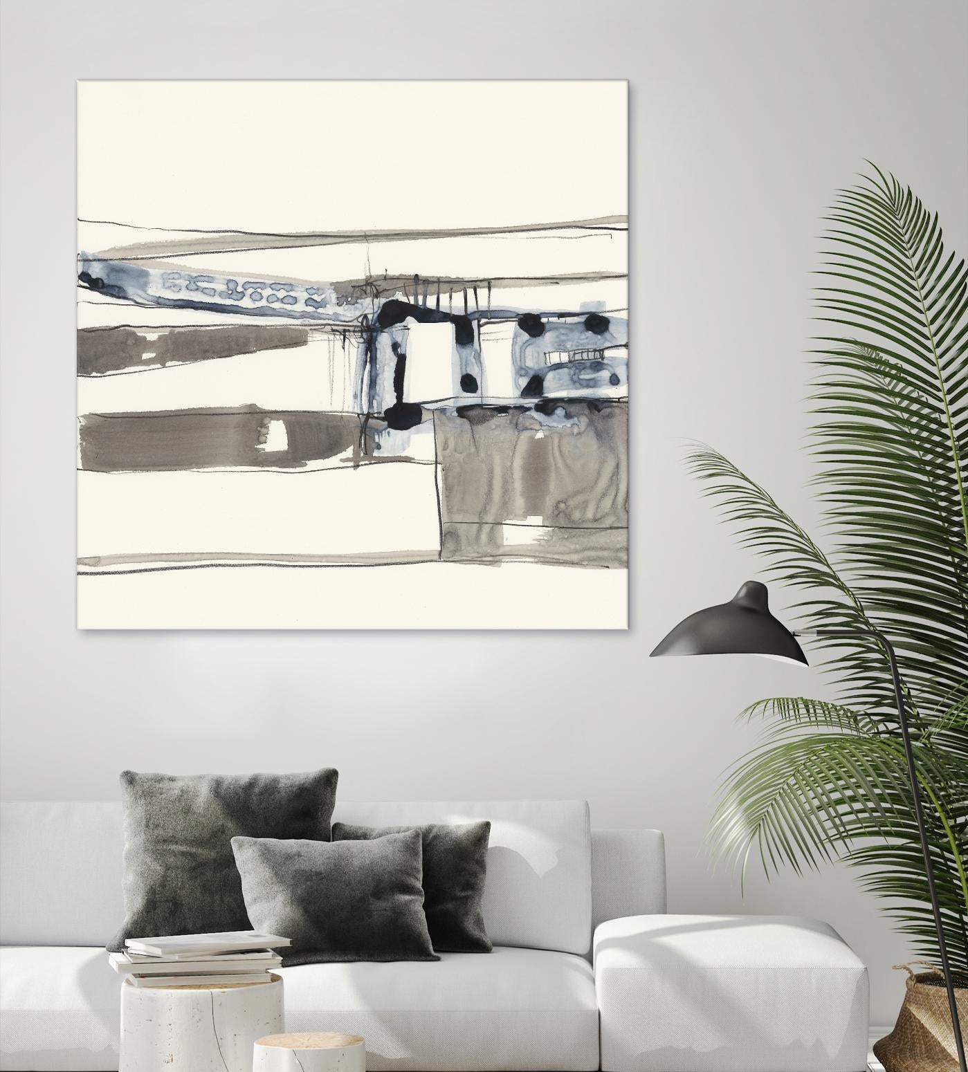 Stark Lines II by Jennifer Goldberger on GIANT ART - abstract