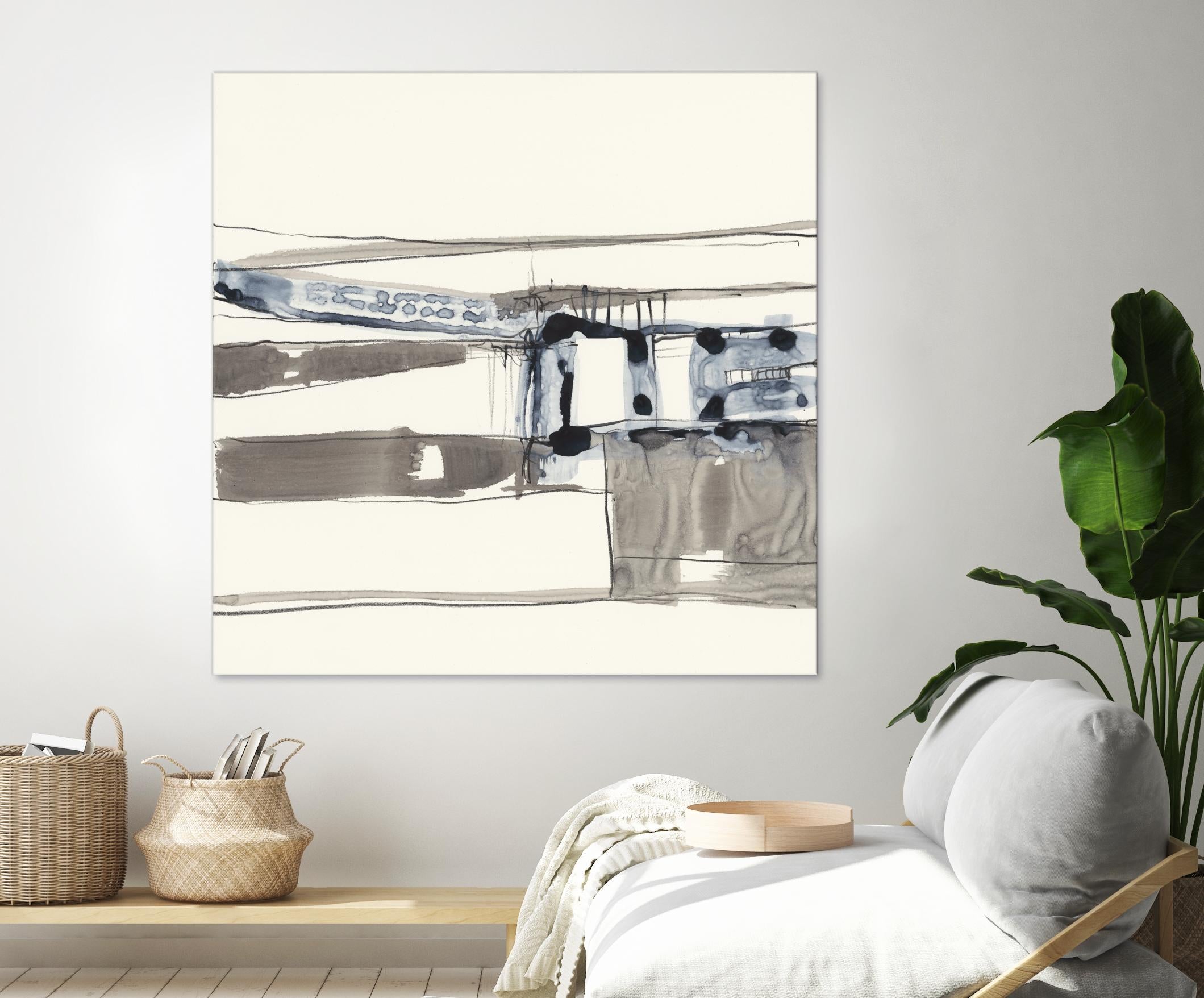 Stark Lines II by Jennifer Goldberger on GIANT ART - abstract