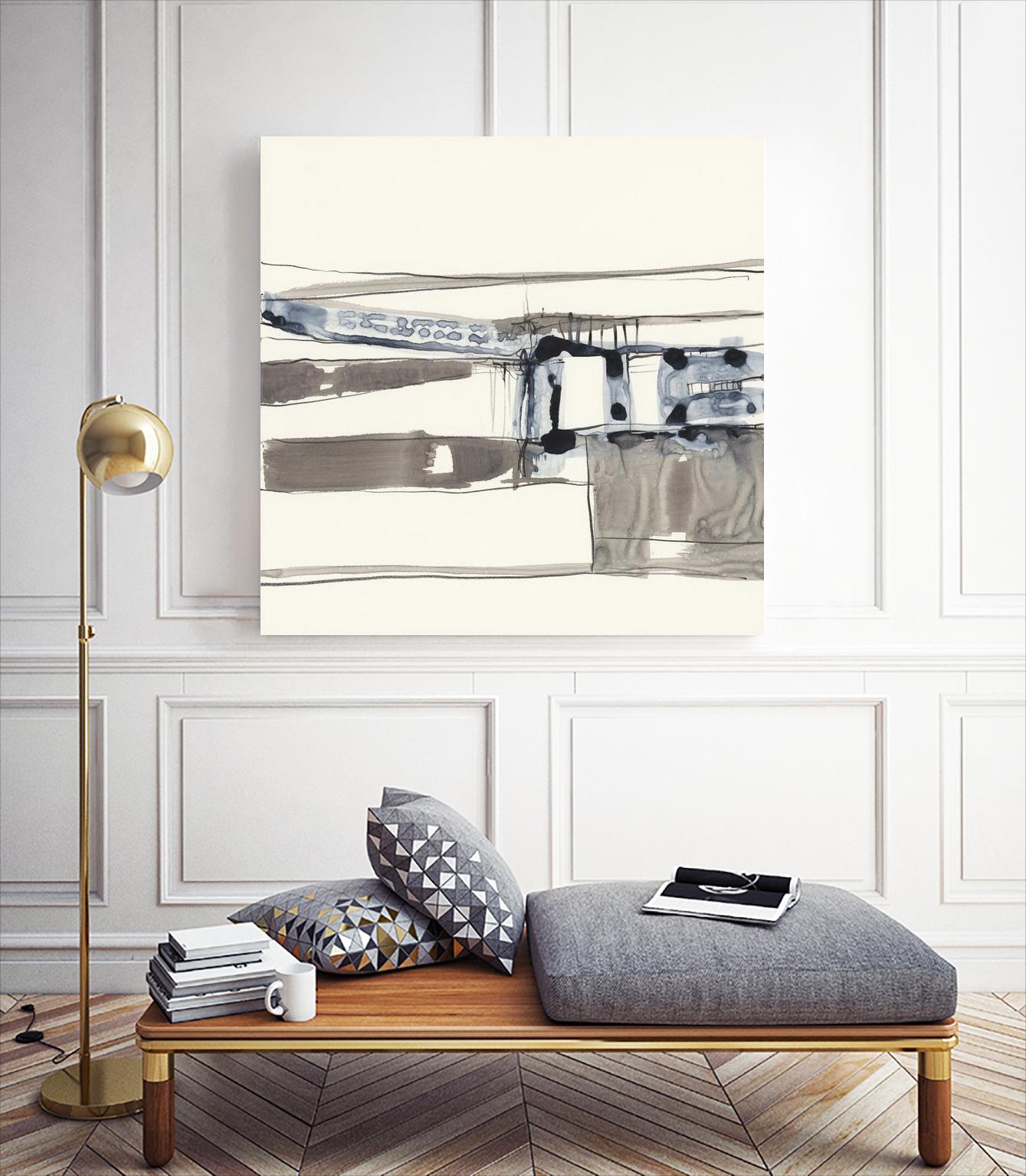 Stark Lines II by Jennifer Goldberger on GIANT ART - abstract